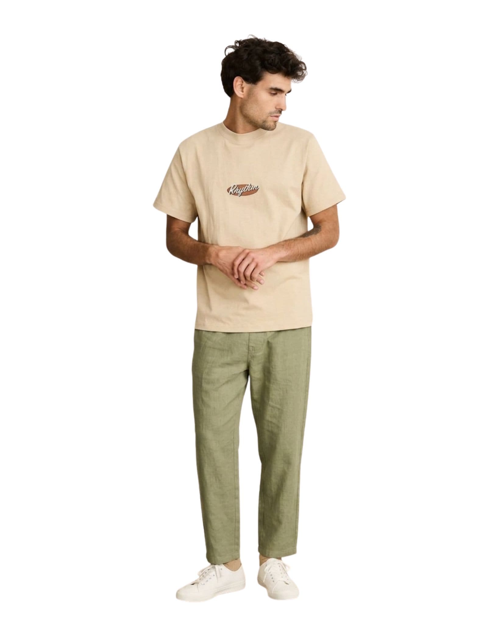 Rhythm Hallmark Heavy Vintage Embroidered Ss T-Shirt