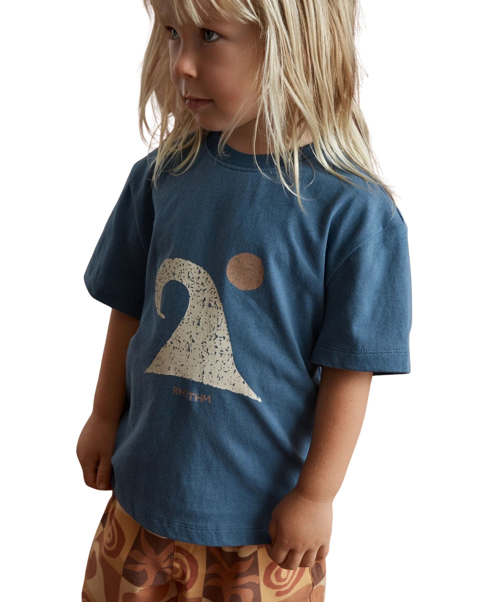 Rhythm Kids Waves Ss T-Shirt