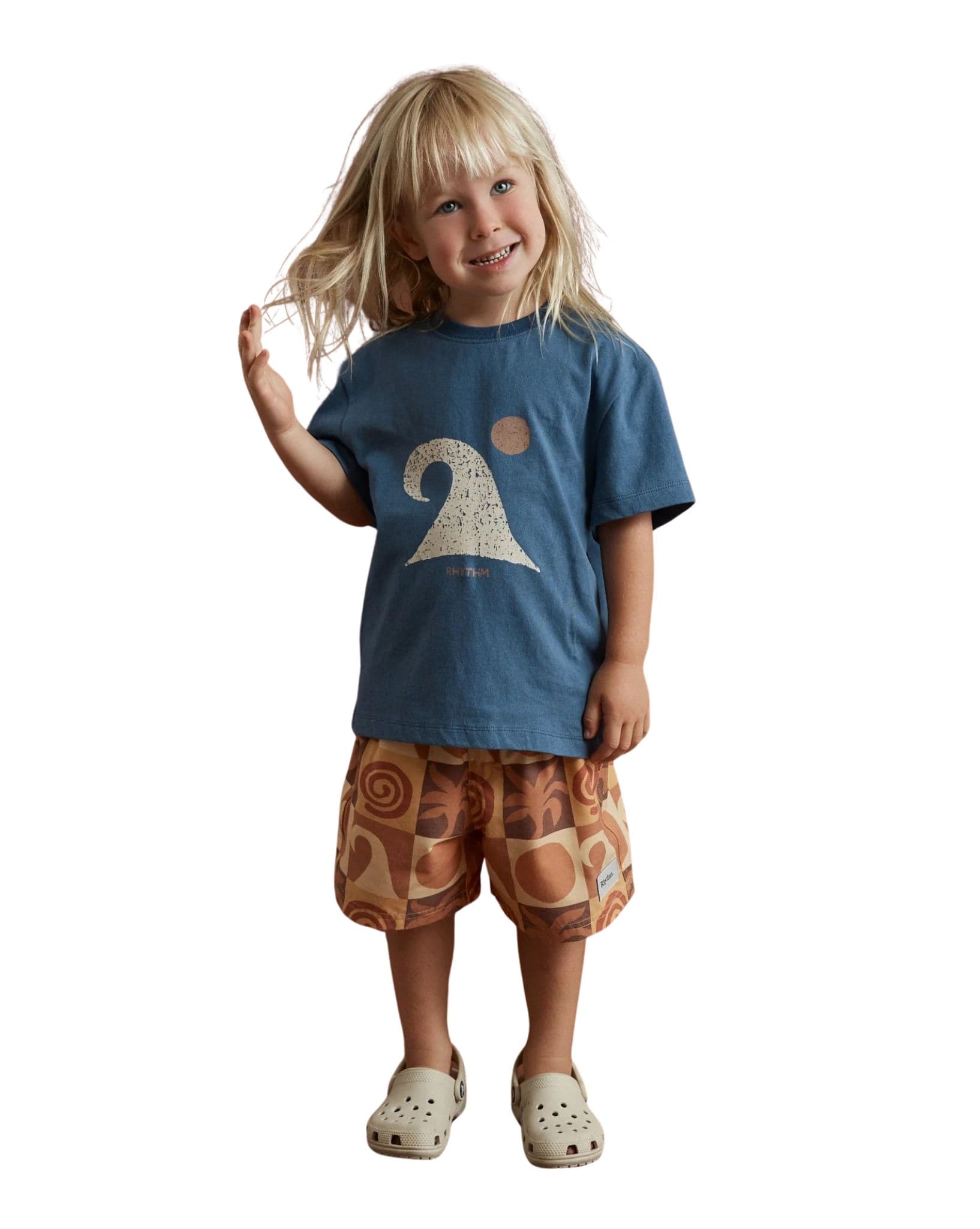 Rhythm Kids Waves Ss T-Shirt