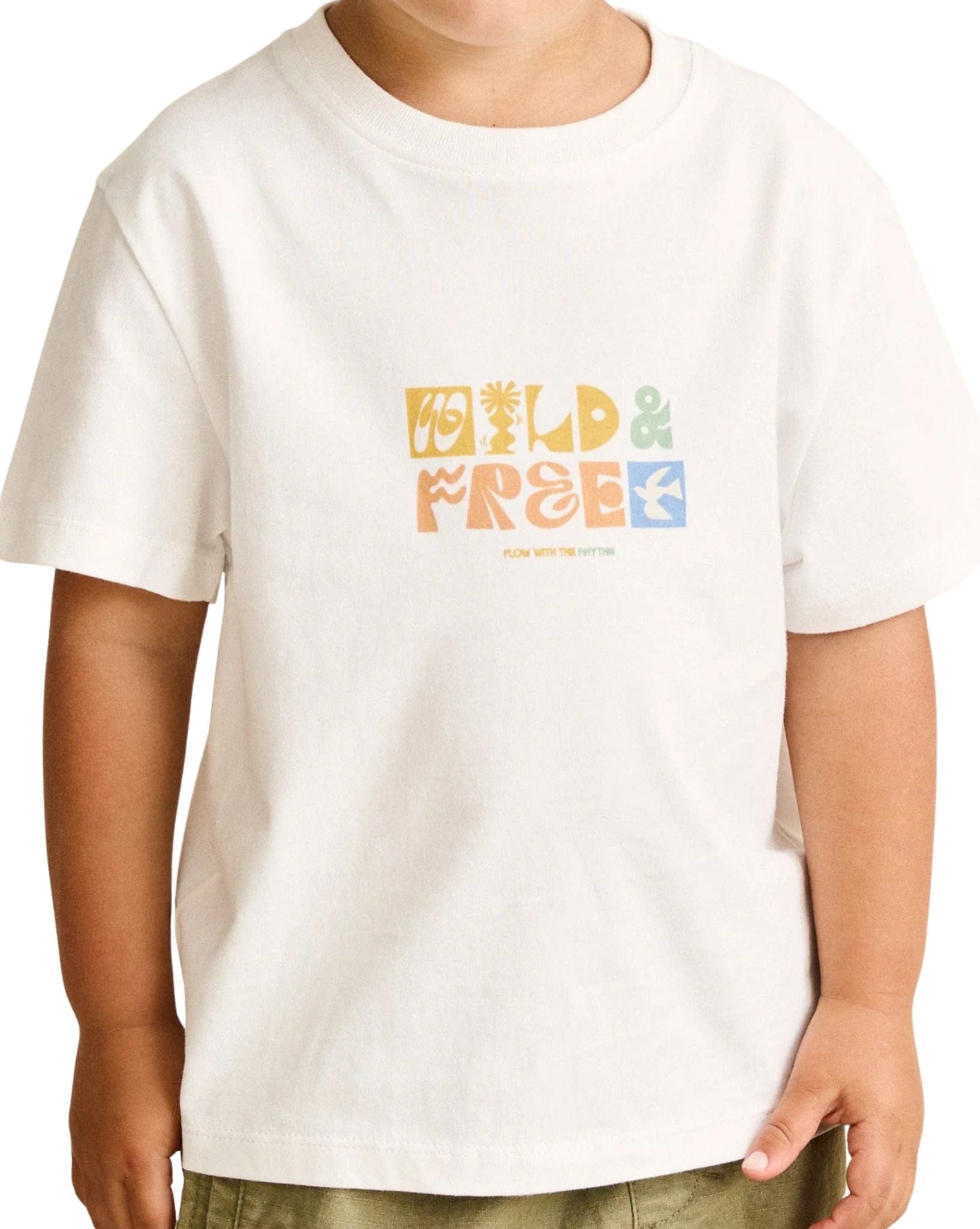 Rhythm Kids Wild And Free Ss T-Shirt