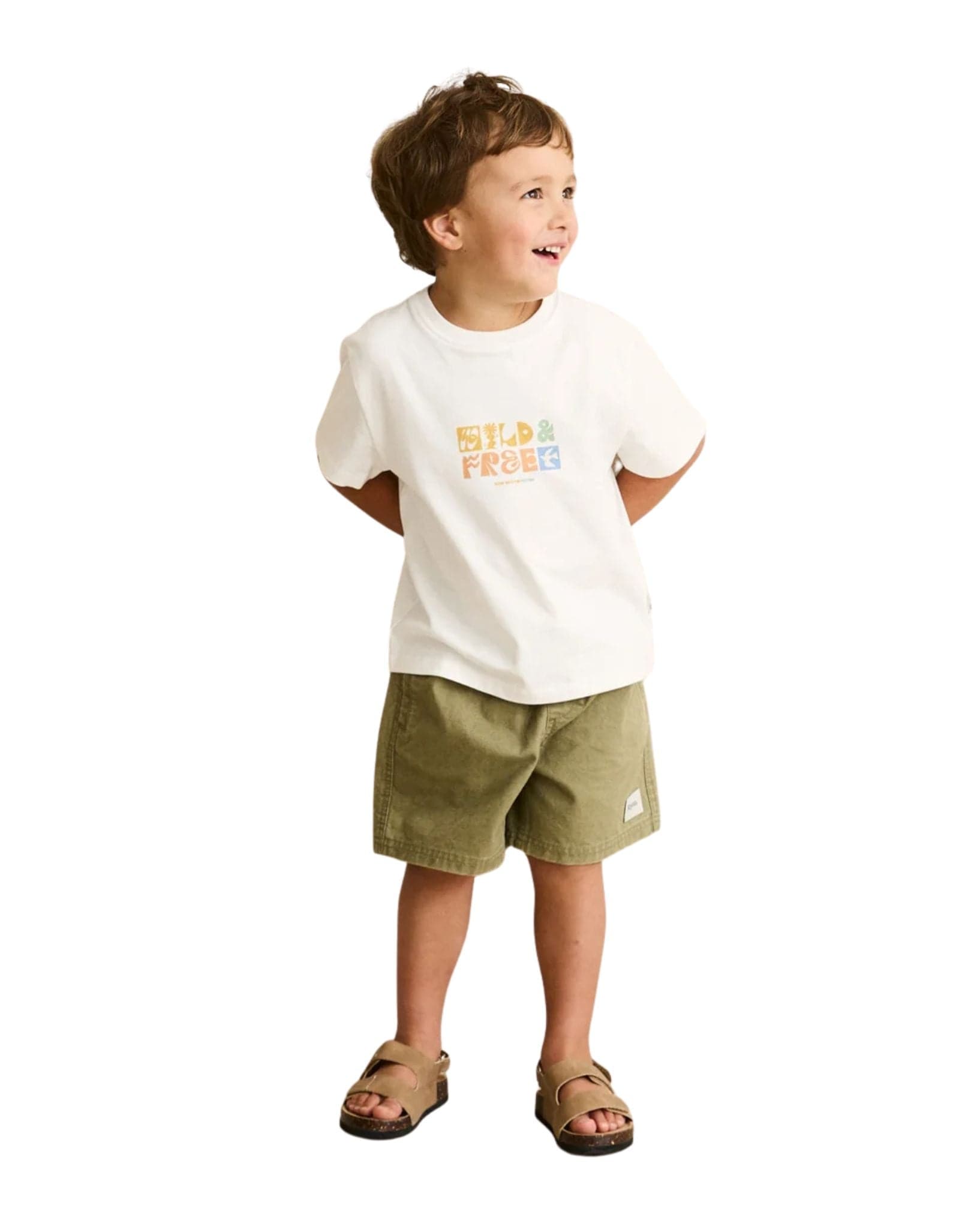 Rhythm Kids Wild And Free Ss T-Shirt