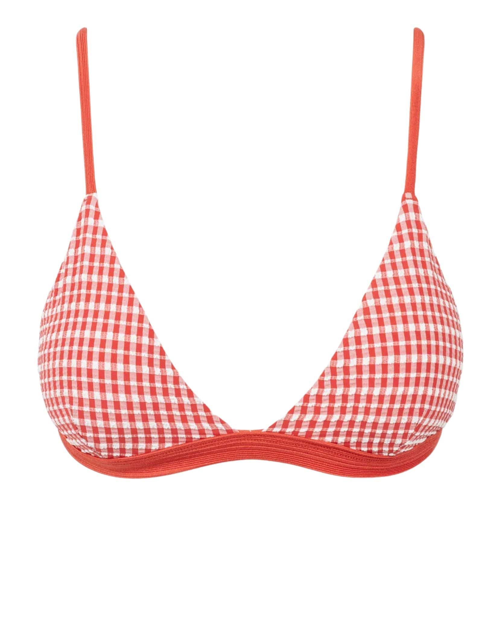 Rhythm Lola Check Bralette Top