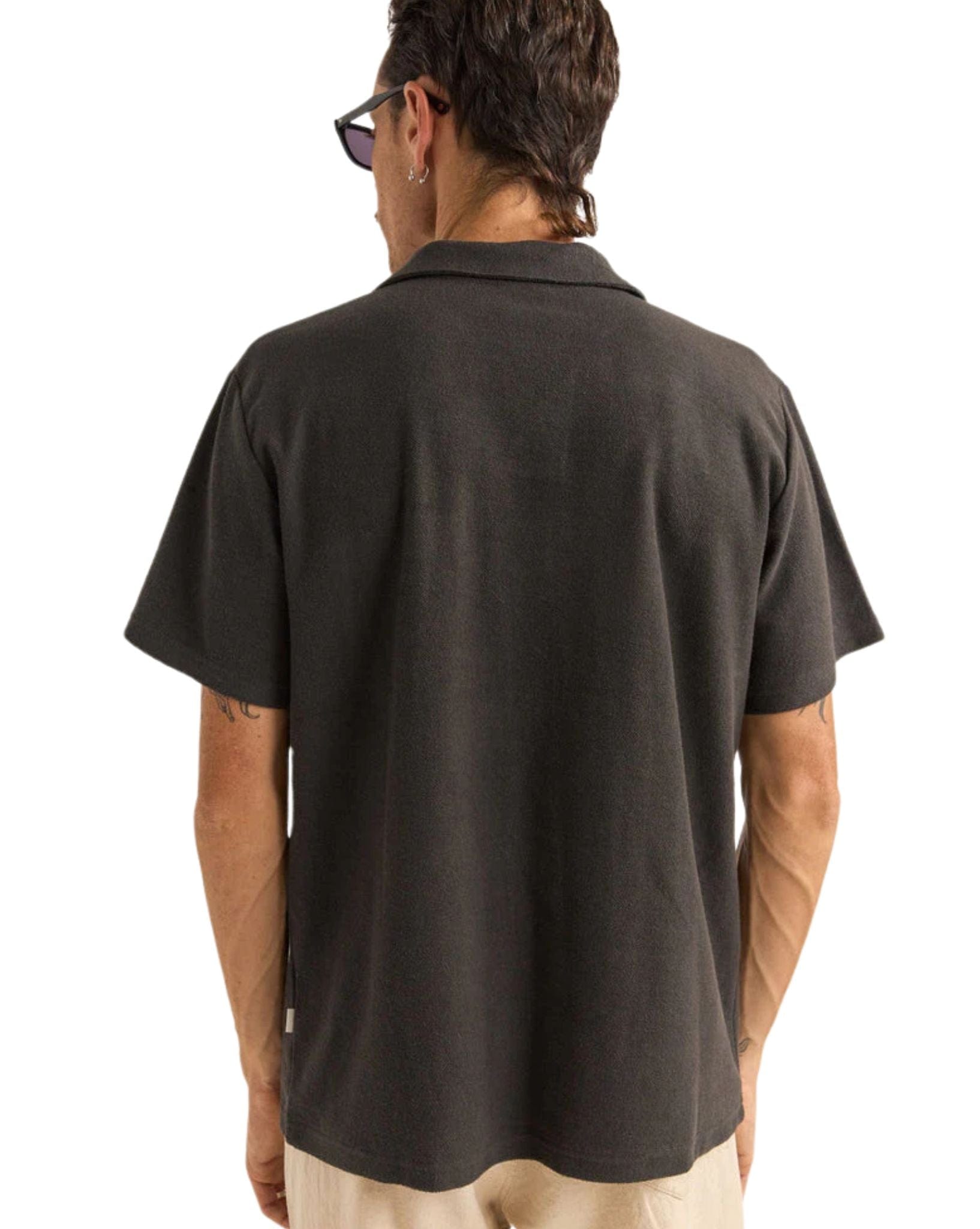 Rhythm Mens Vintage Terry Polo