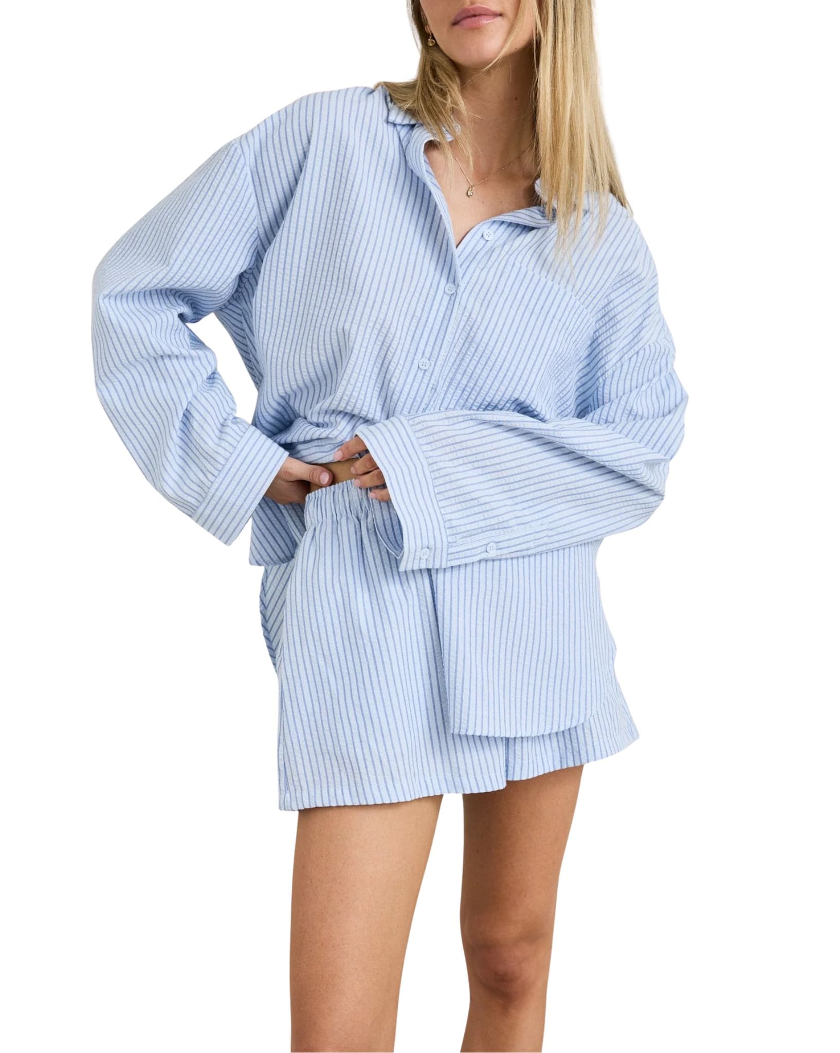 Rhythm Overswim Stripe Short