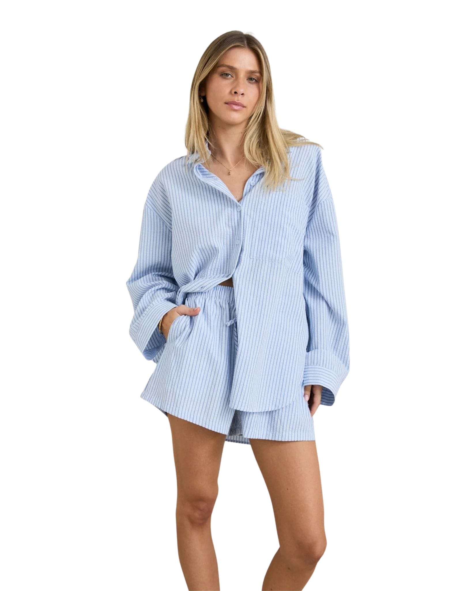 Rhythm Overswim Stripe Short