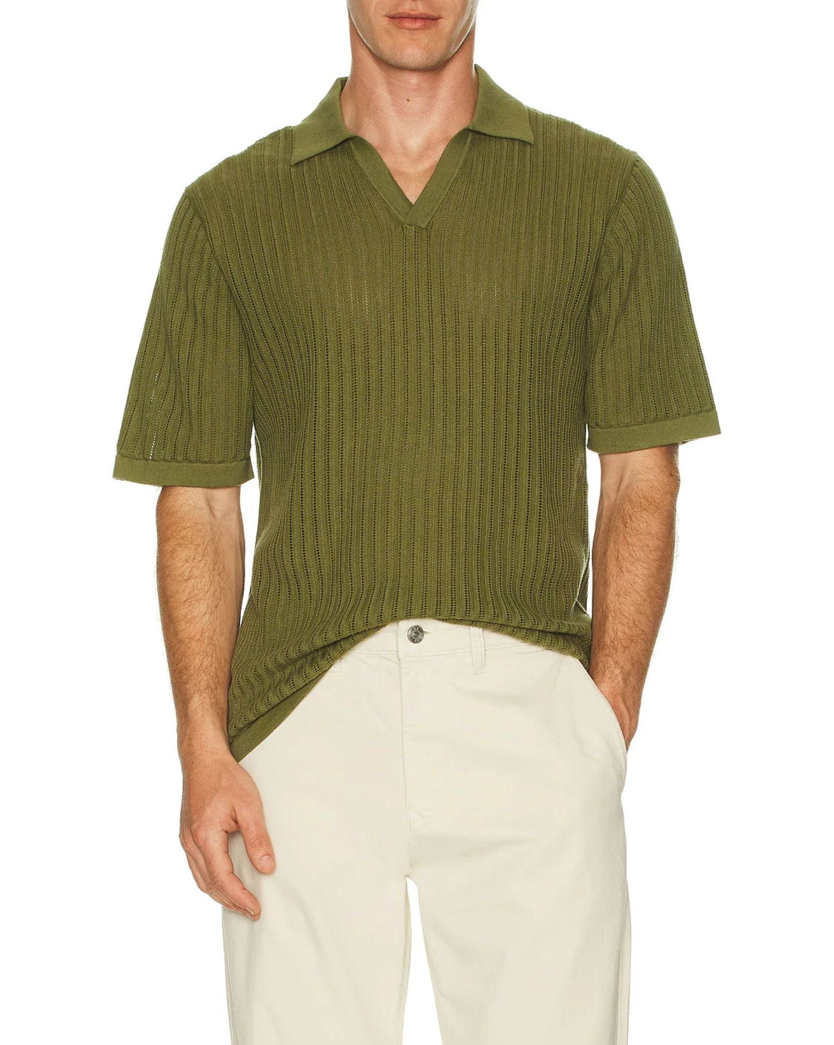 Rhythm Relaxed Knit Ss Polo