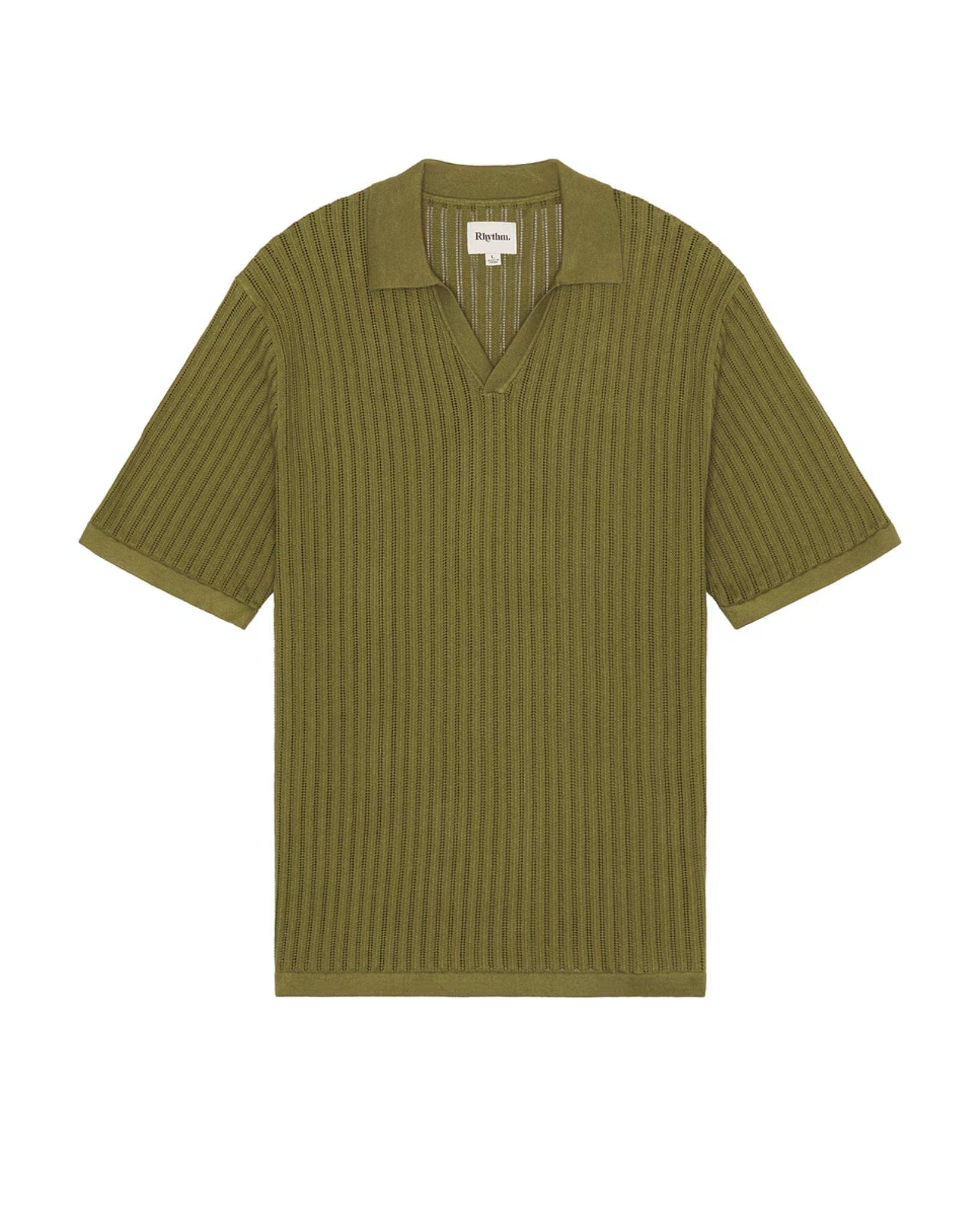 Rhythm Relaxed Knit Ss Polo