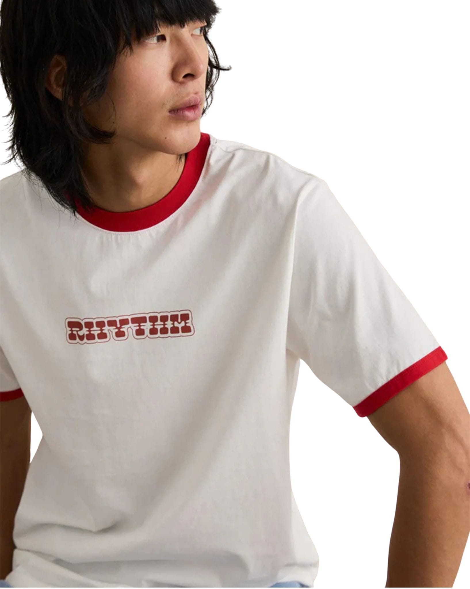 Rhythm Rosa Ringer Vintage Ss T-Shirt