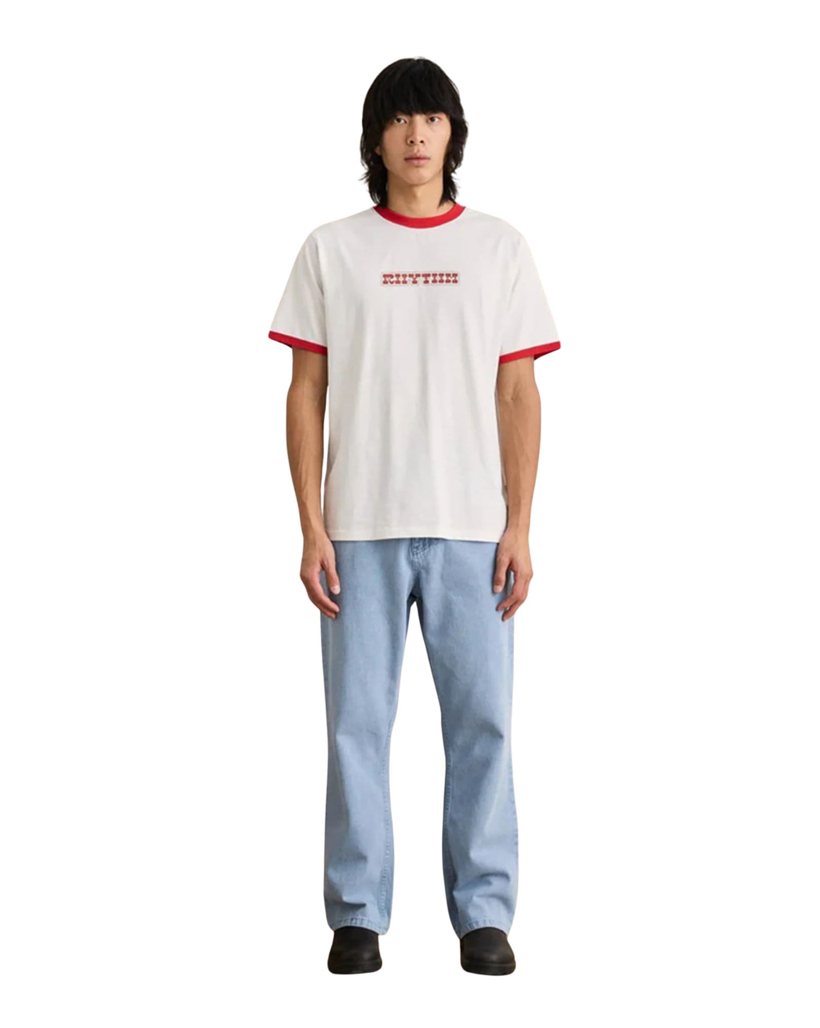Rhythm Rosa Ringer Vintage Ss T-Shirt