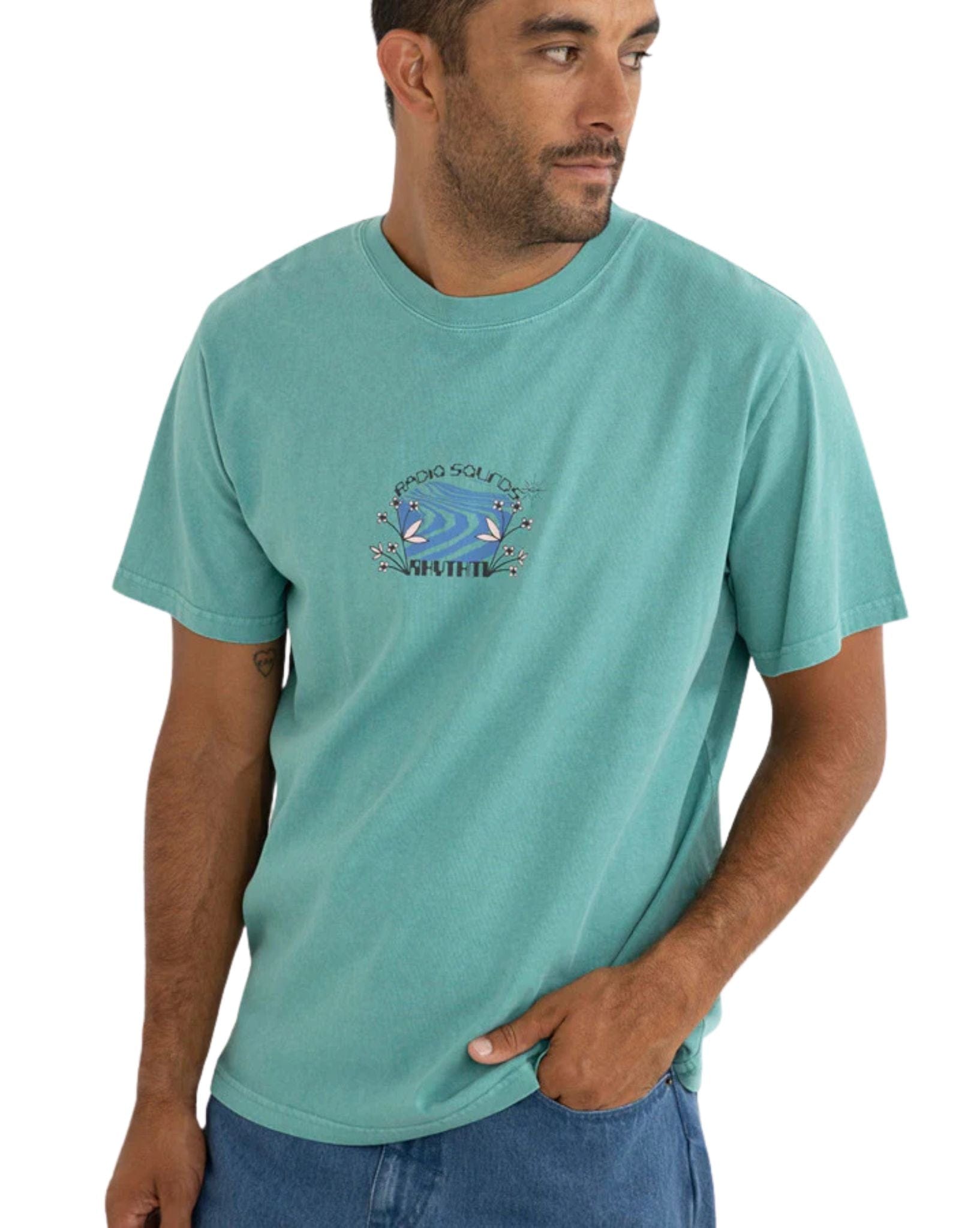 Rhythm Sound Stream Vintage Ss T-Shirt