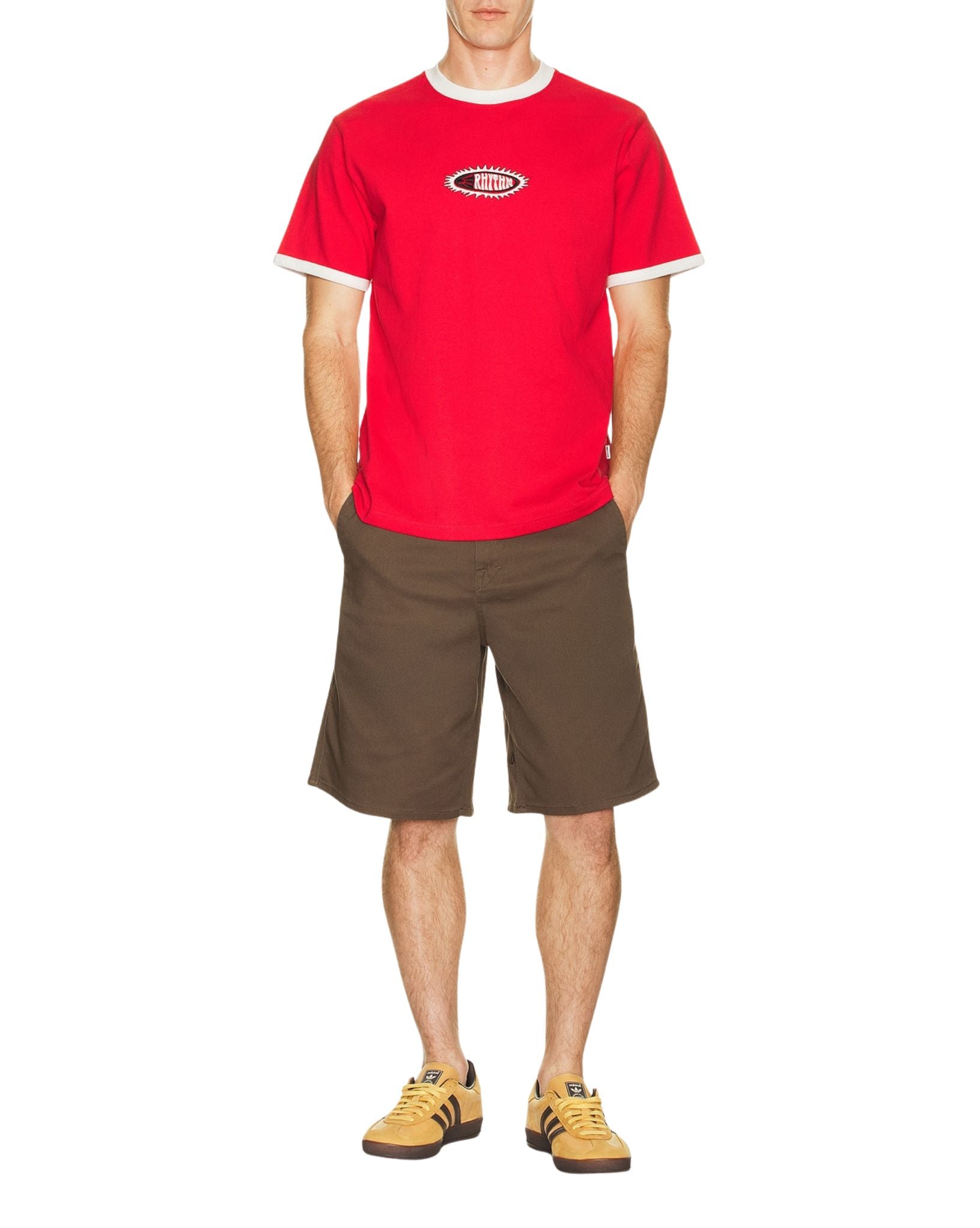 Rhythm Sun Dome Ringer Vintage Ss T-Shirt