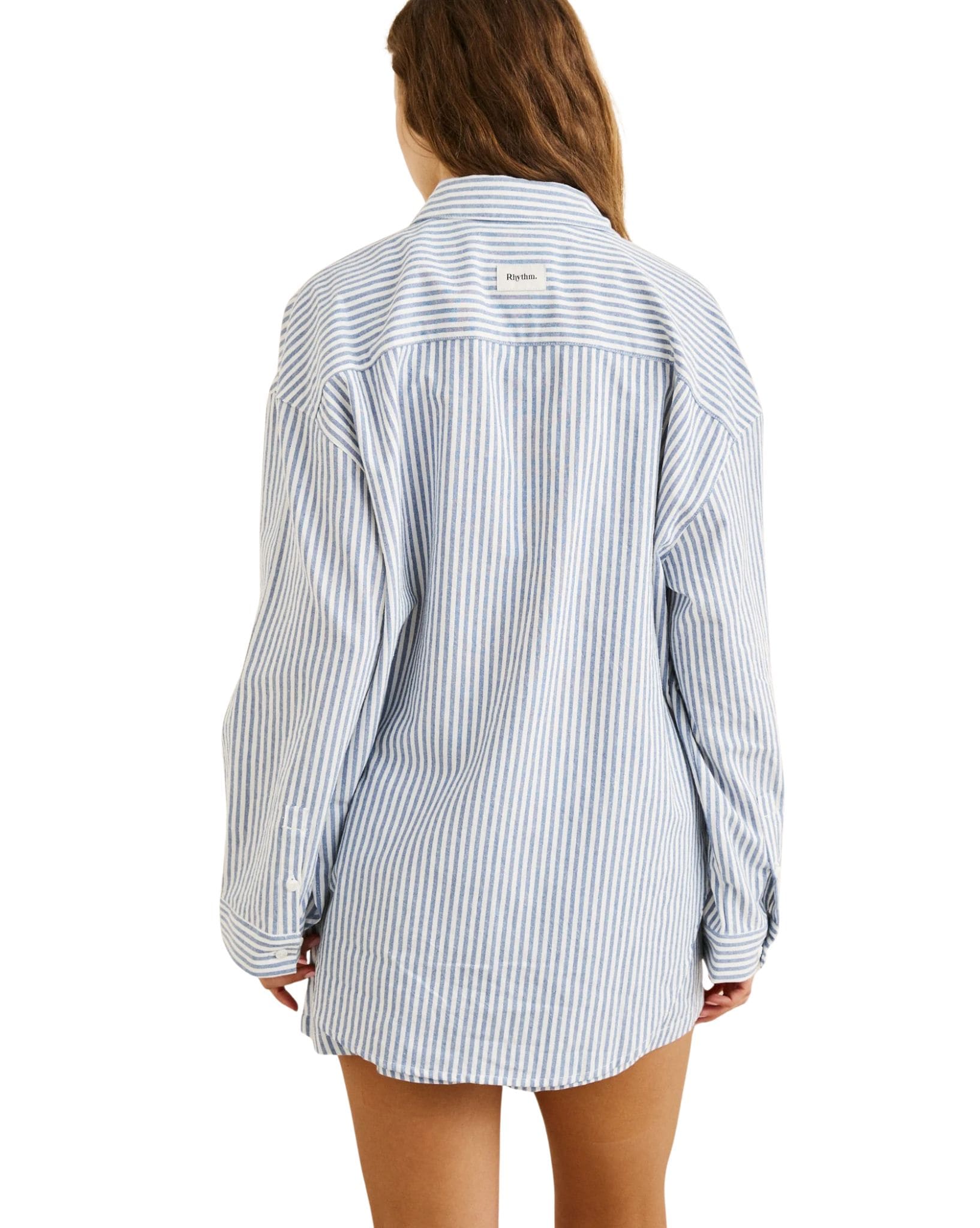 Rhythm Vista Stripe Oversized Shirt