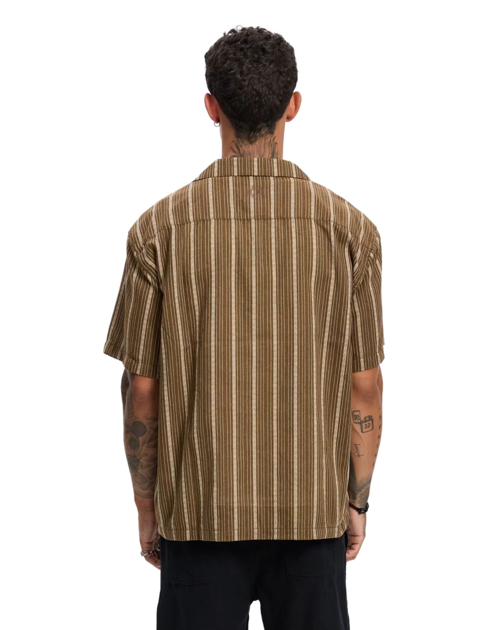 Rhythm West Winds Stripe Ss Shirt