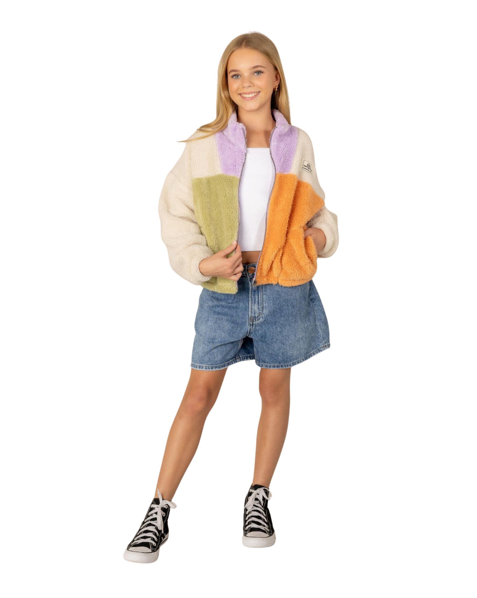 Ripcurl Block Party Polar Fleece-Girl