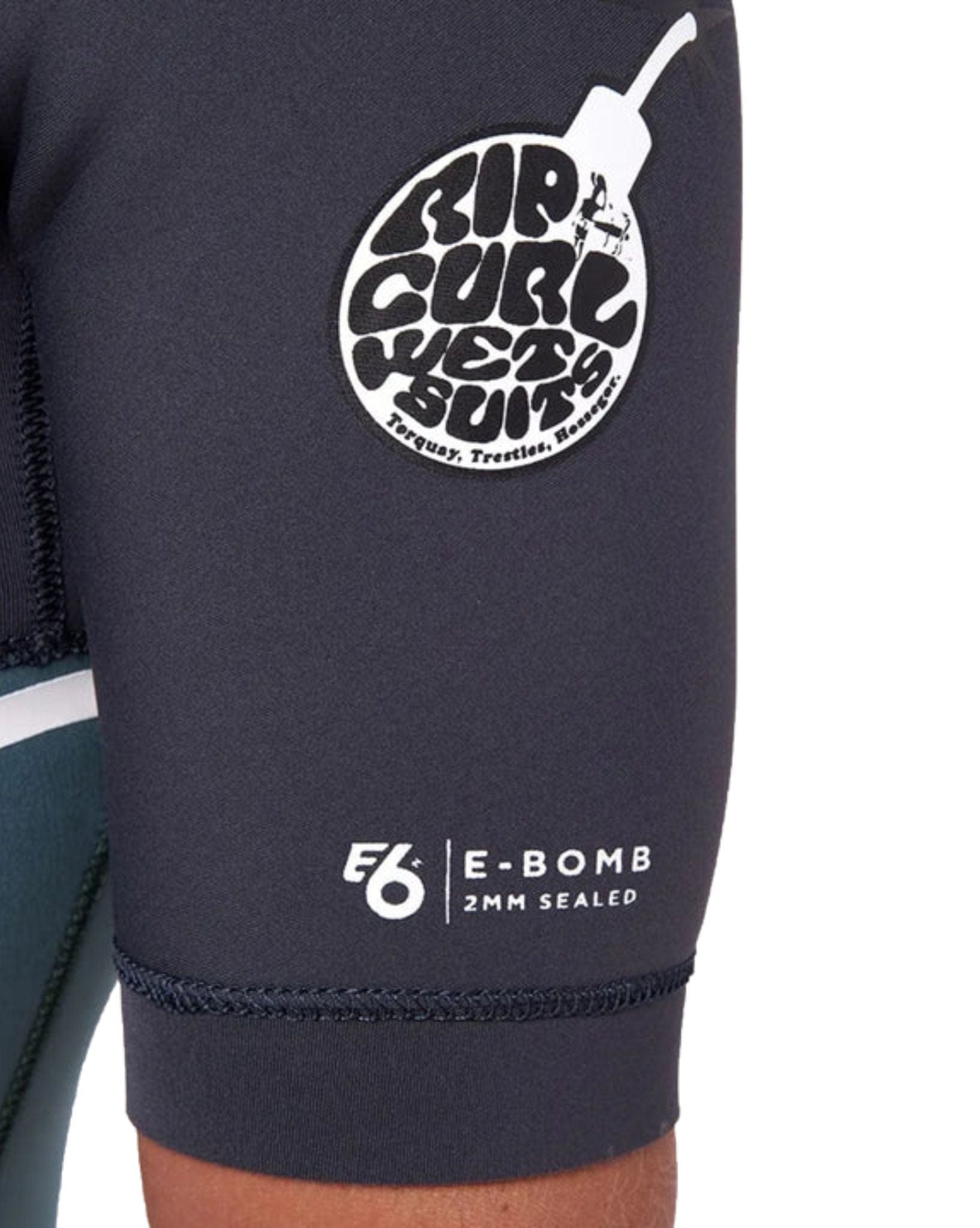 Ripcurl E-Bomb 2/2 Gb S/Sl Zip Free Muted Green