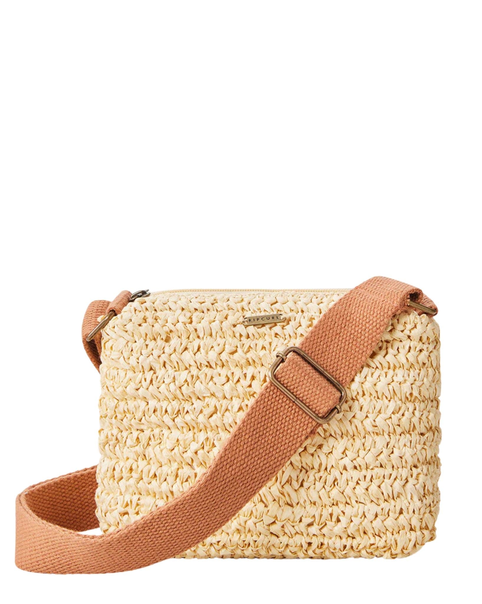 Ripcurl Essentials Straw Crossbody Natural