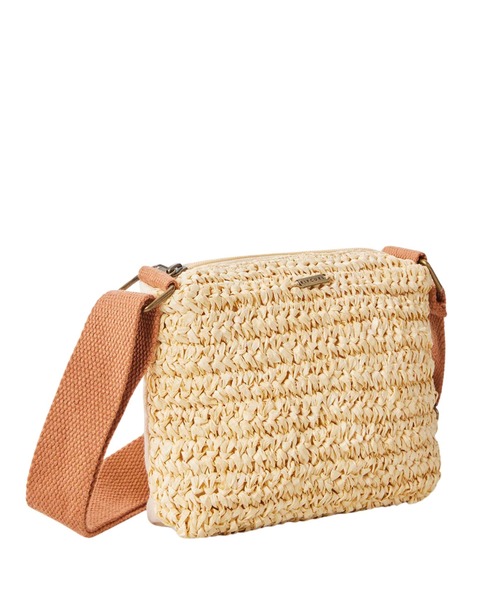 Ripcurl Essentials Straw Crossbody Natural