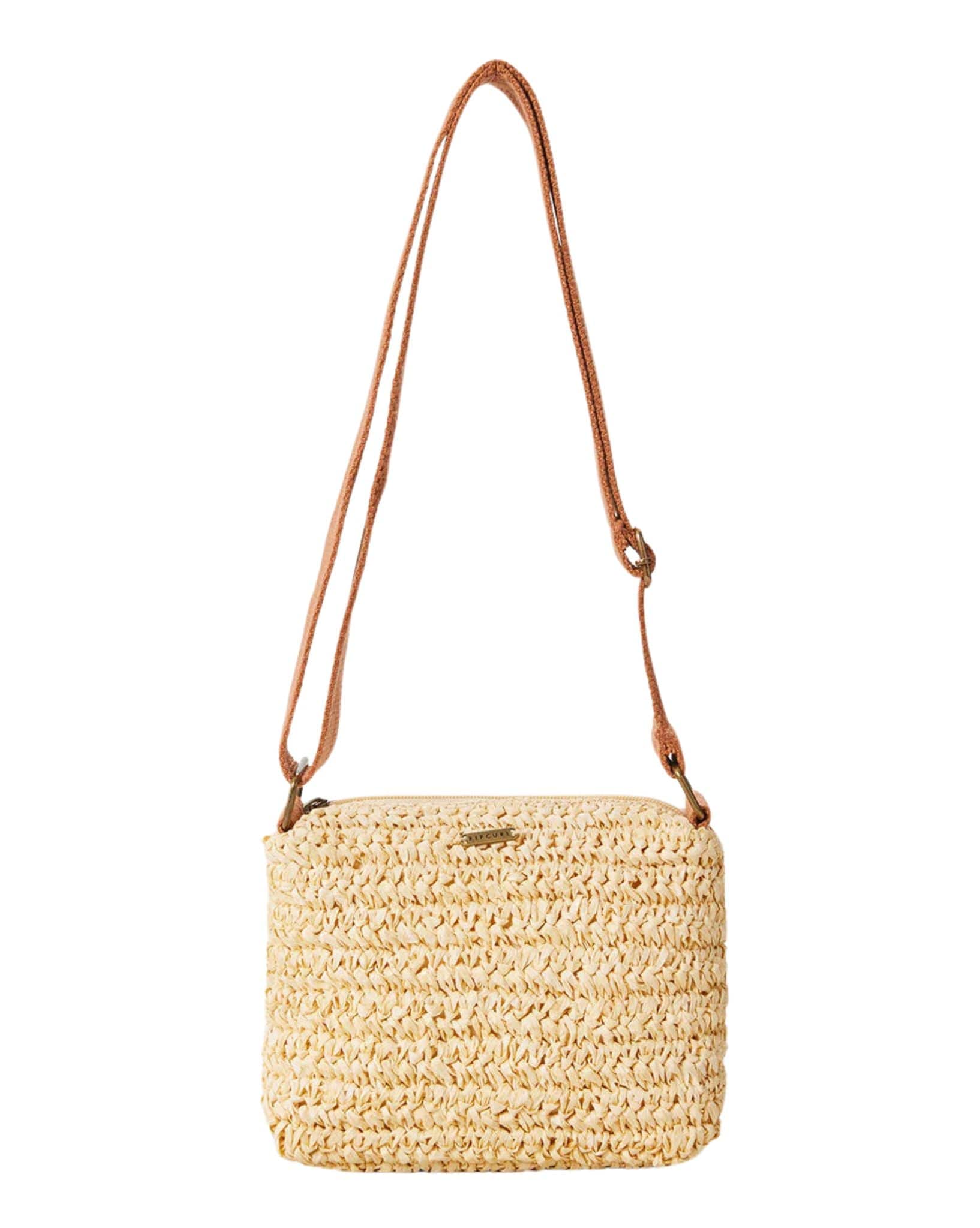 Ripcurl Essentials Straw Crossbody Natural