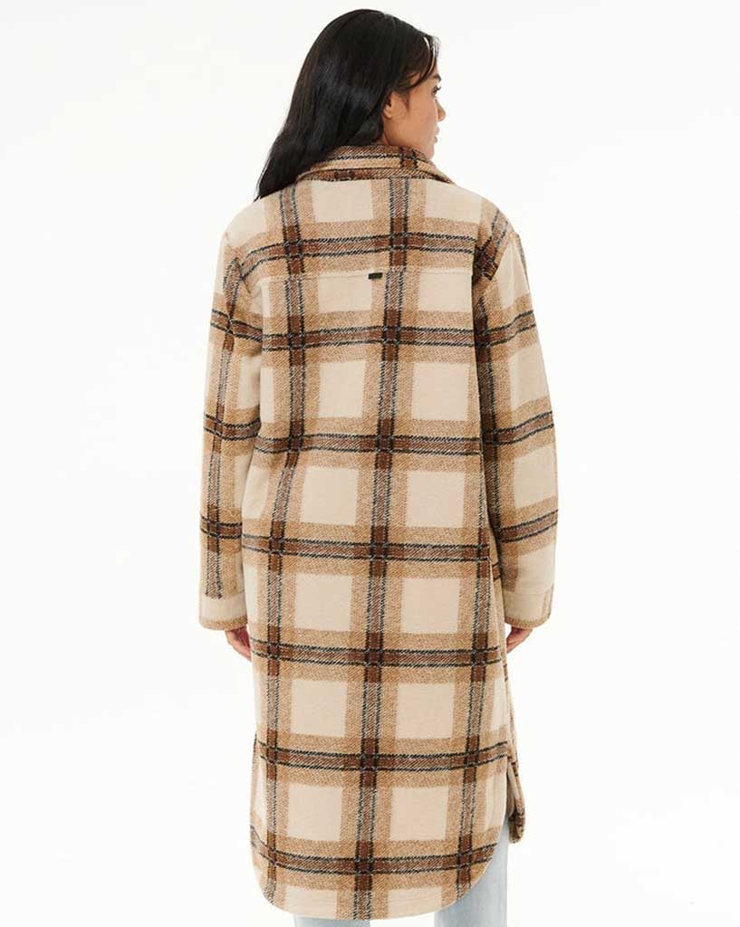 Ripcurl Long Line Check Jacket
