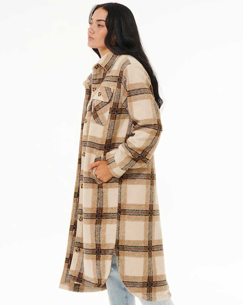 Ripcurl Long Line Check Jacket
