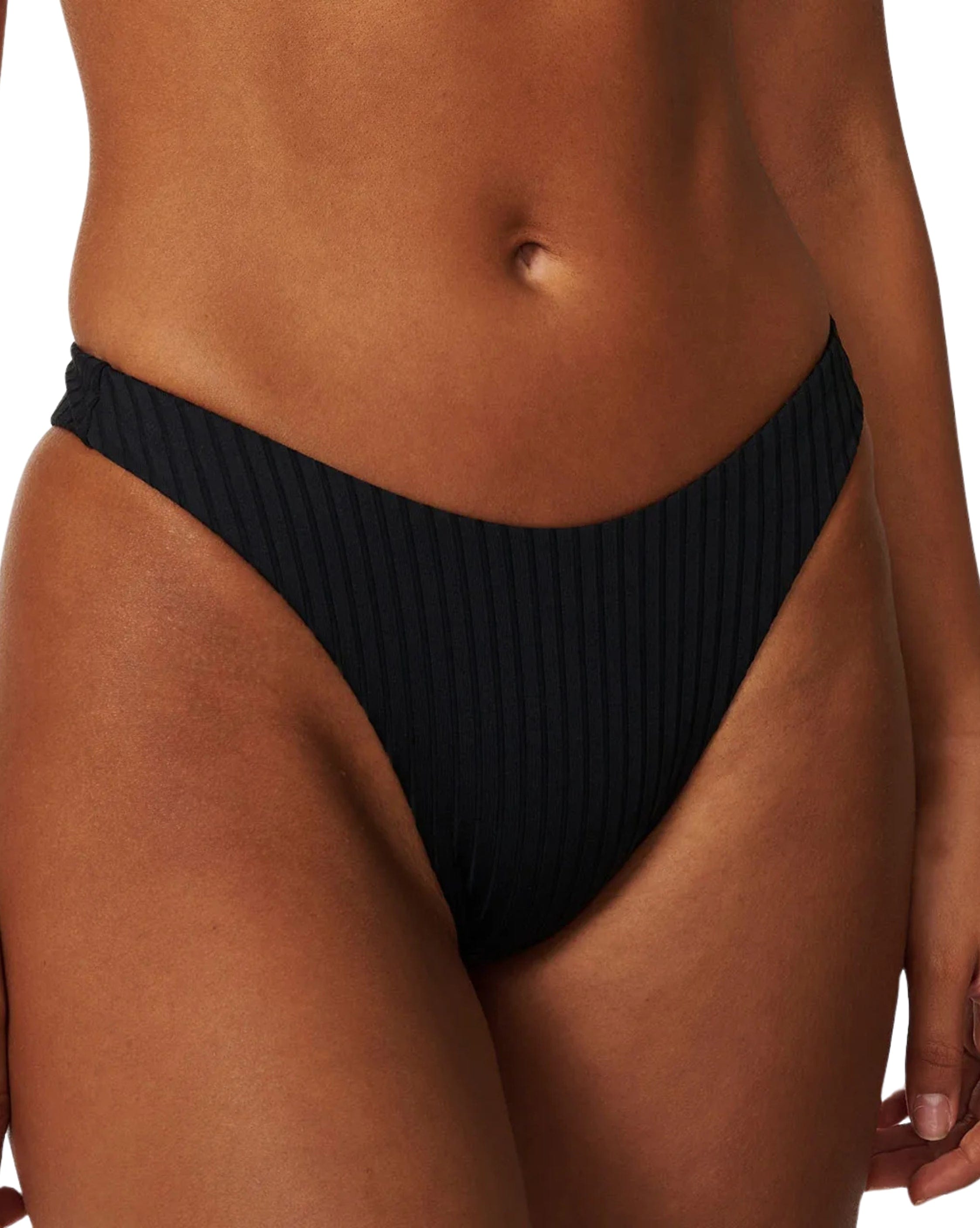 Ripcurl Premium Surf High Leg Skimpy Coverage Bikini Bottoms
