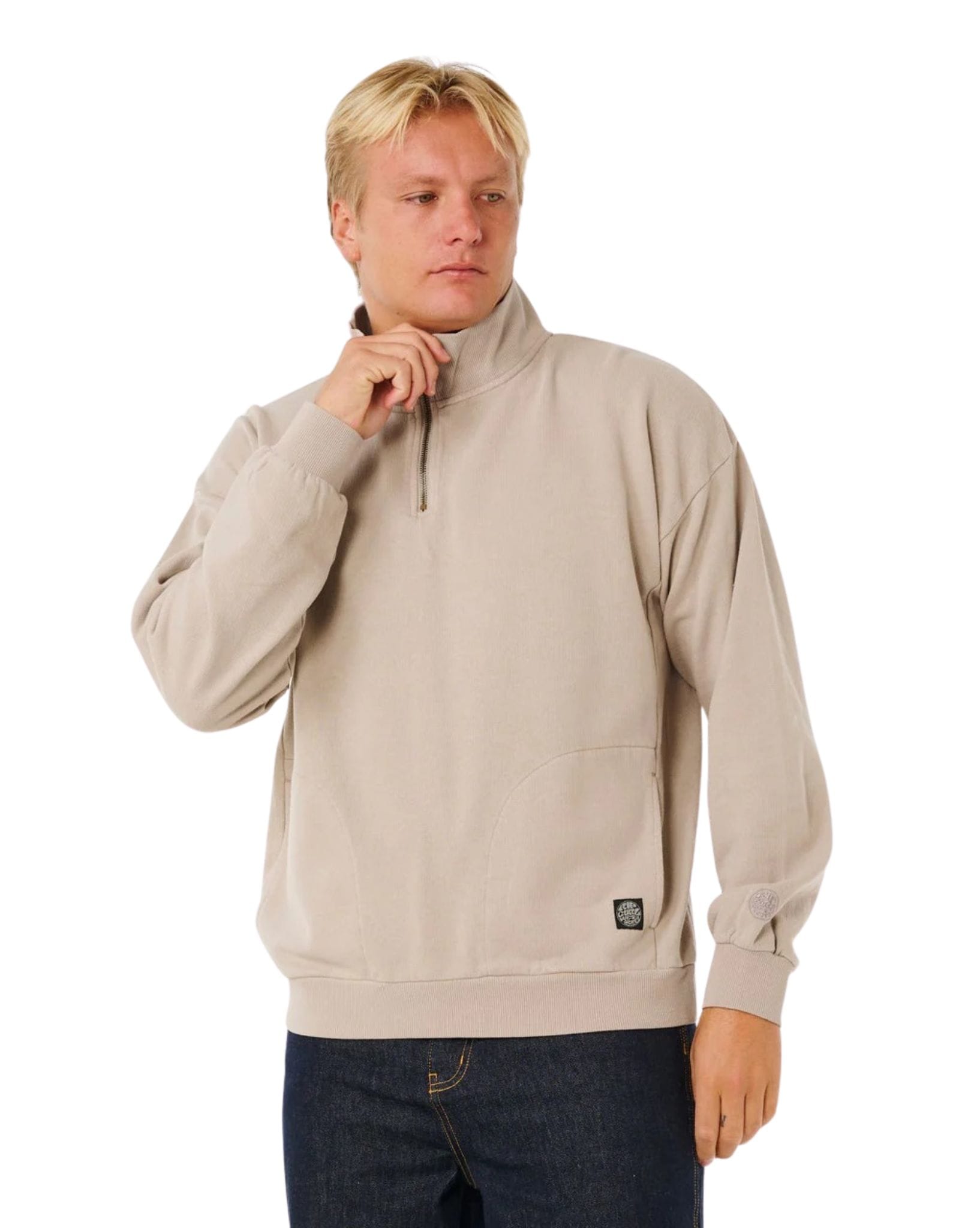 Ripcurl Premium-Surf-Qtr-Zip-Crew