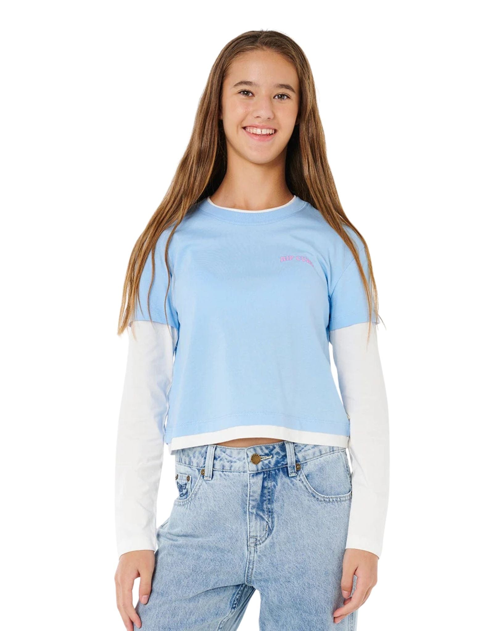 Ripcurl Sunshine Squad Ls Tee - Girl