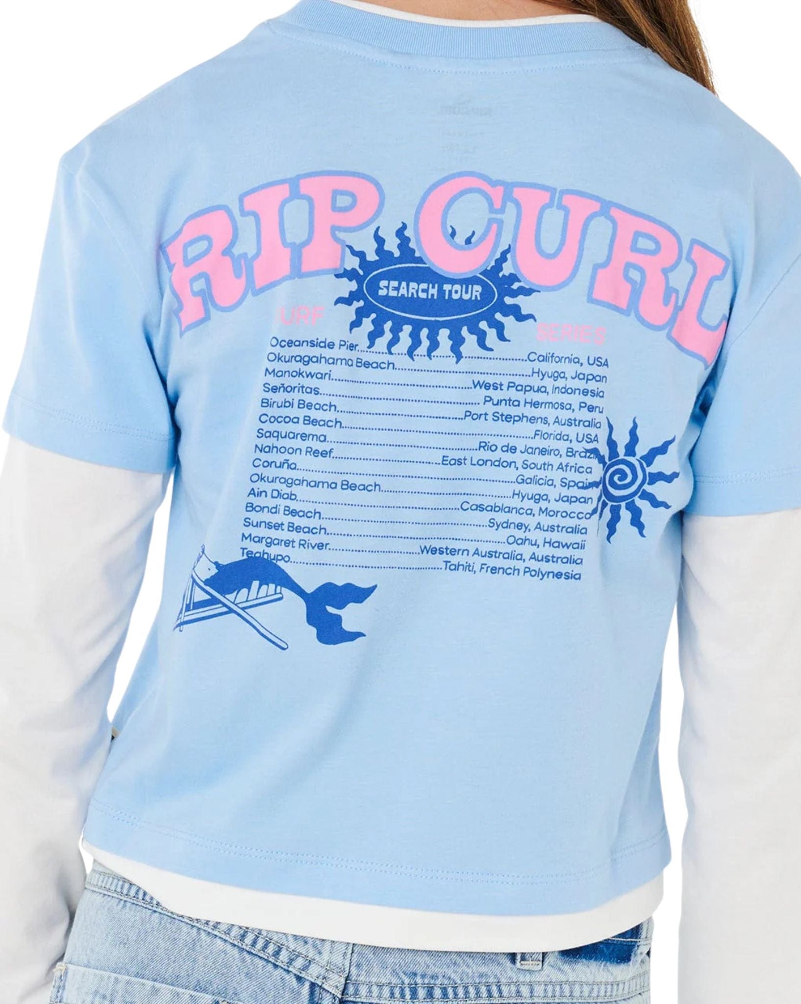 Ripcurl Sunshine Squad Ls Tee - Girl