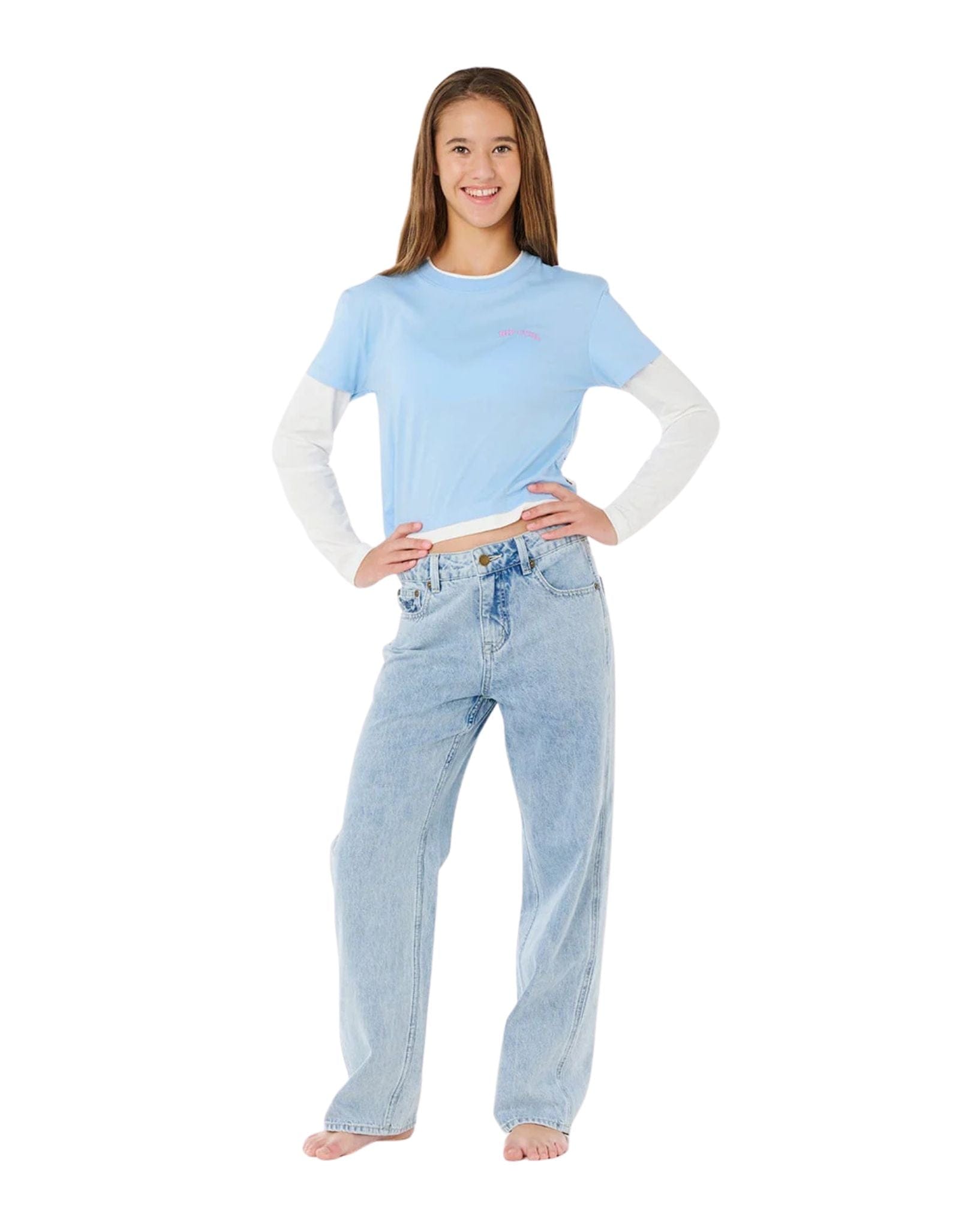 Ripcurl Sunshine Squad Ls Tee - Girl