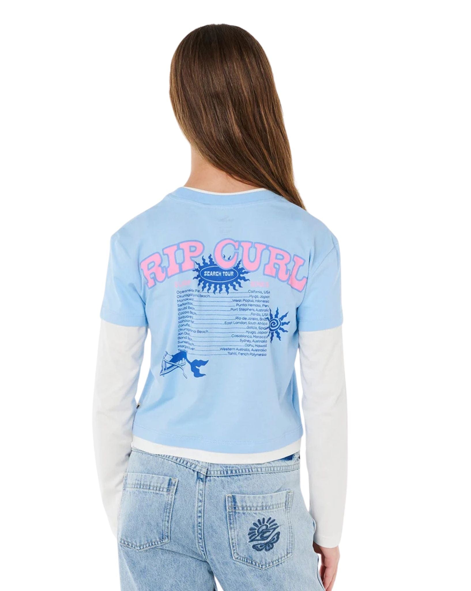 Ripcurl Sunshine Squad Ls Tee - Girl