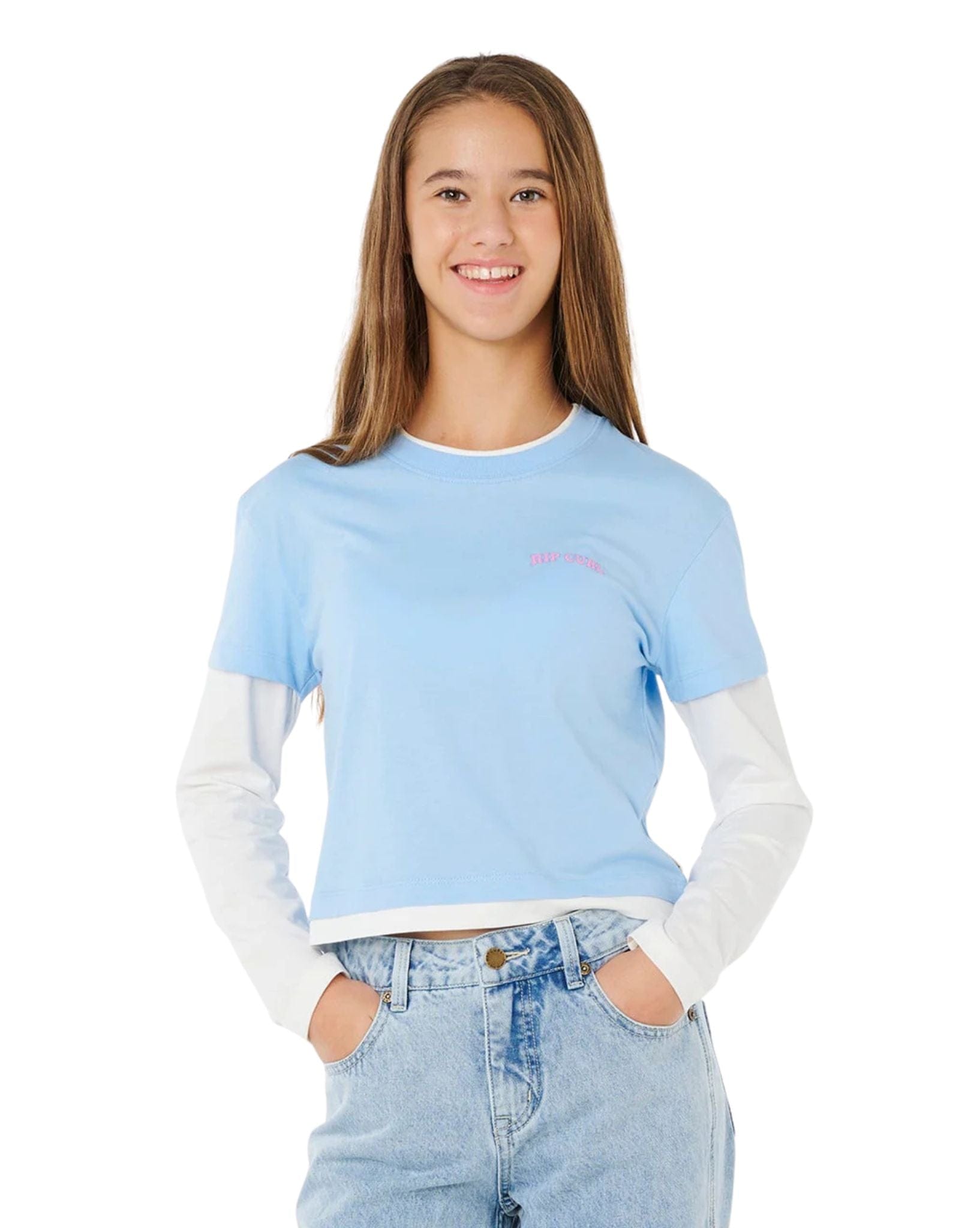 Ripcurl Sunshine Squad Ls Tee - Girl