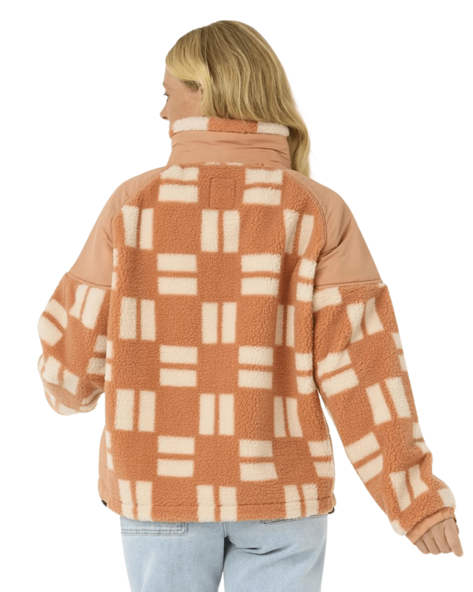 Ripcurl Womens Anti-Series Shell Cove Fleece - Beige