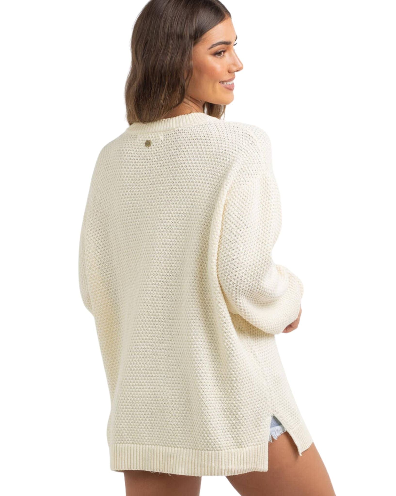 Ripcurl Womens Lunar Sweater - Vanilla