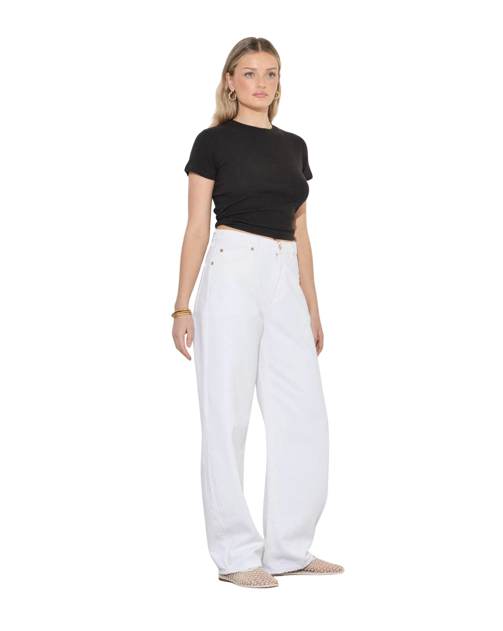 Rollas Arc Barrel White Gold