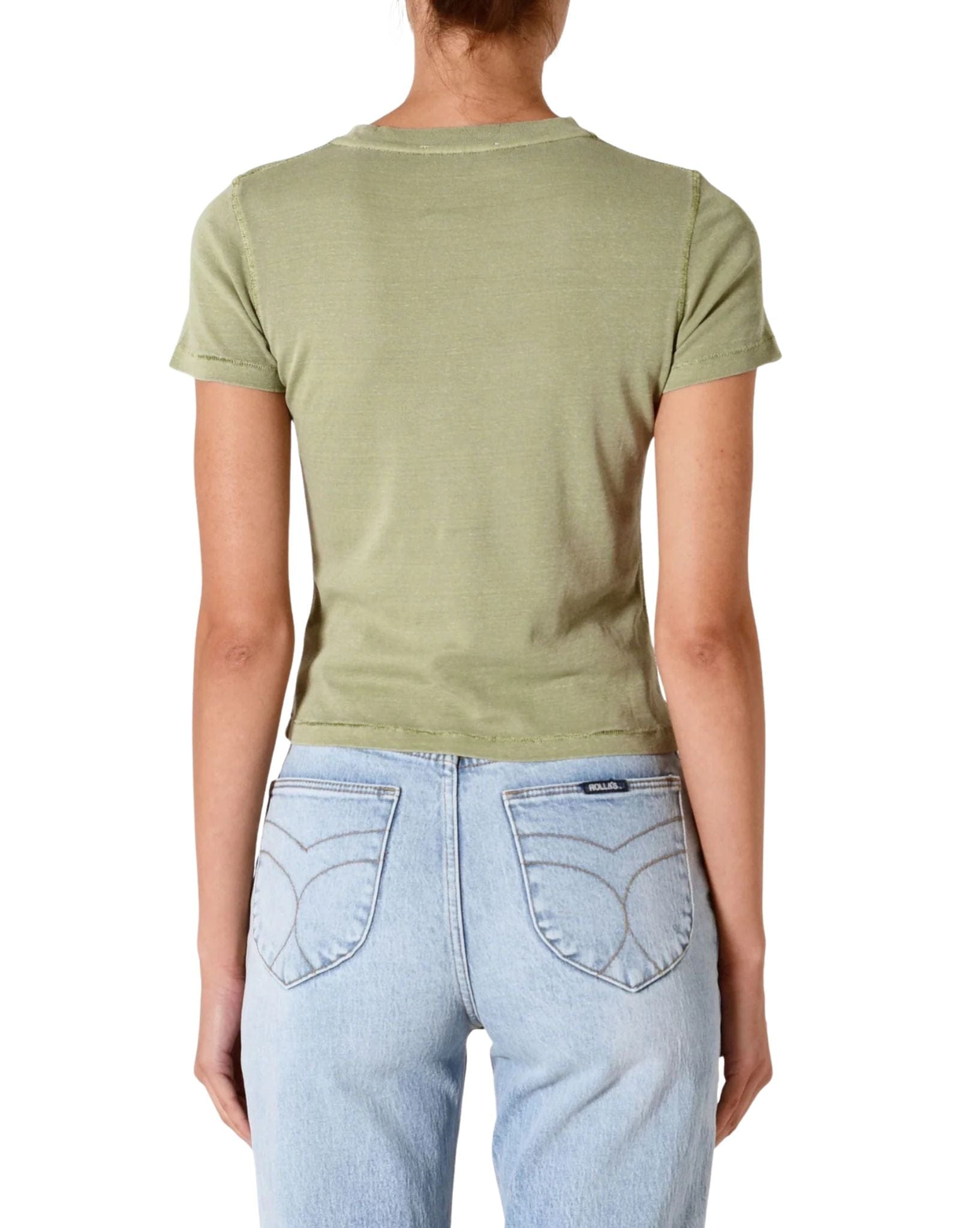 Rollas Classic Tee Dragonfly Logo