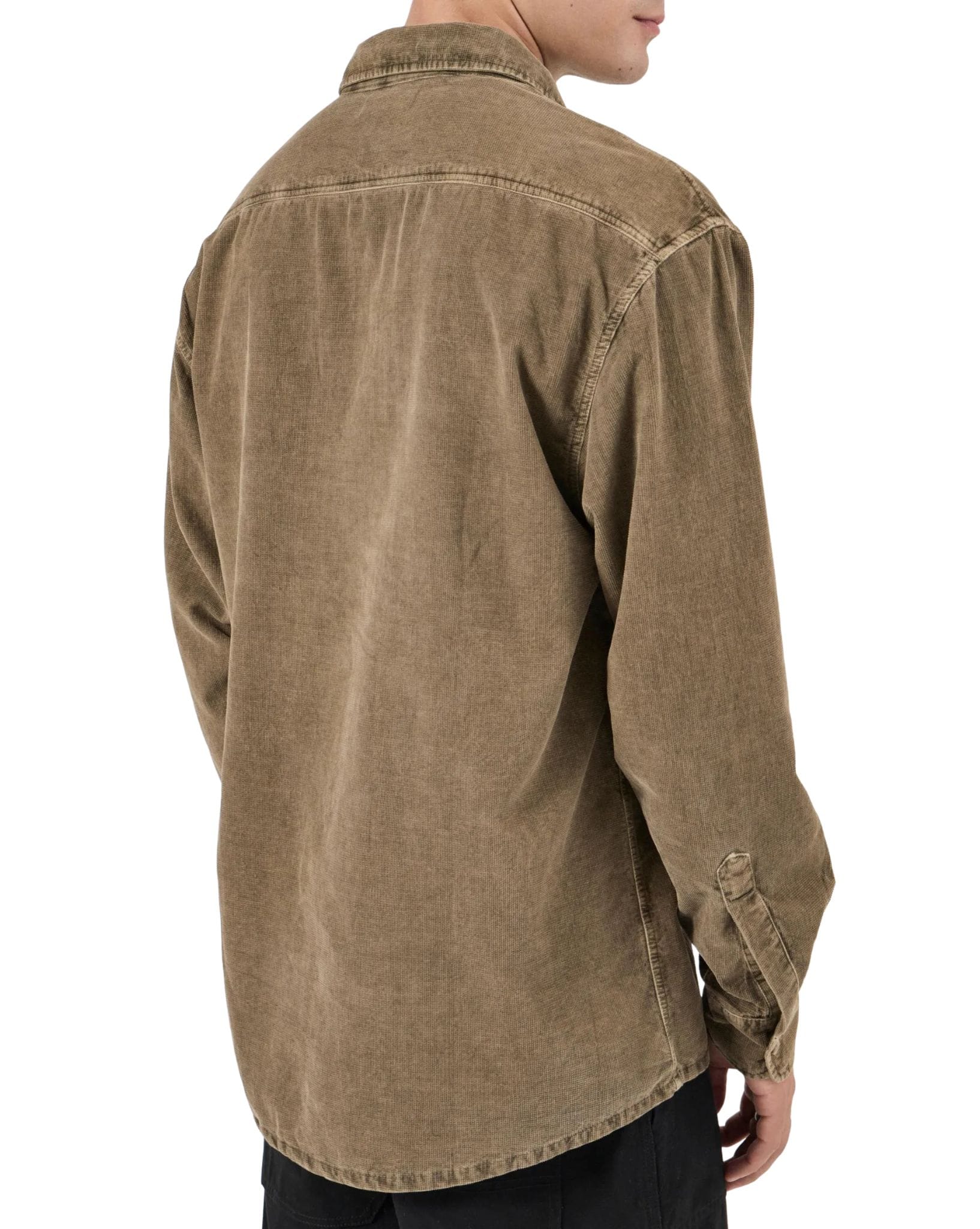 Rollas Grid Cord Ls Shirt