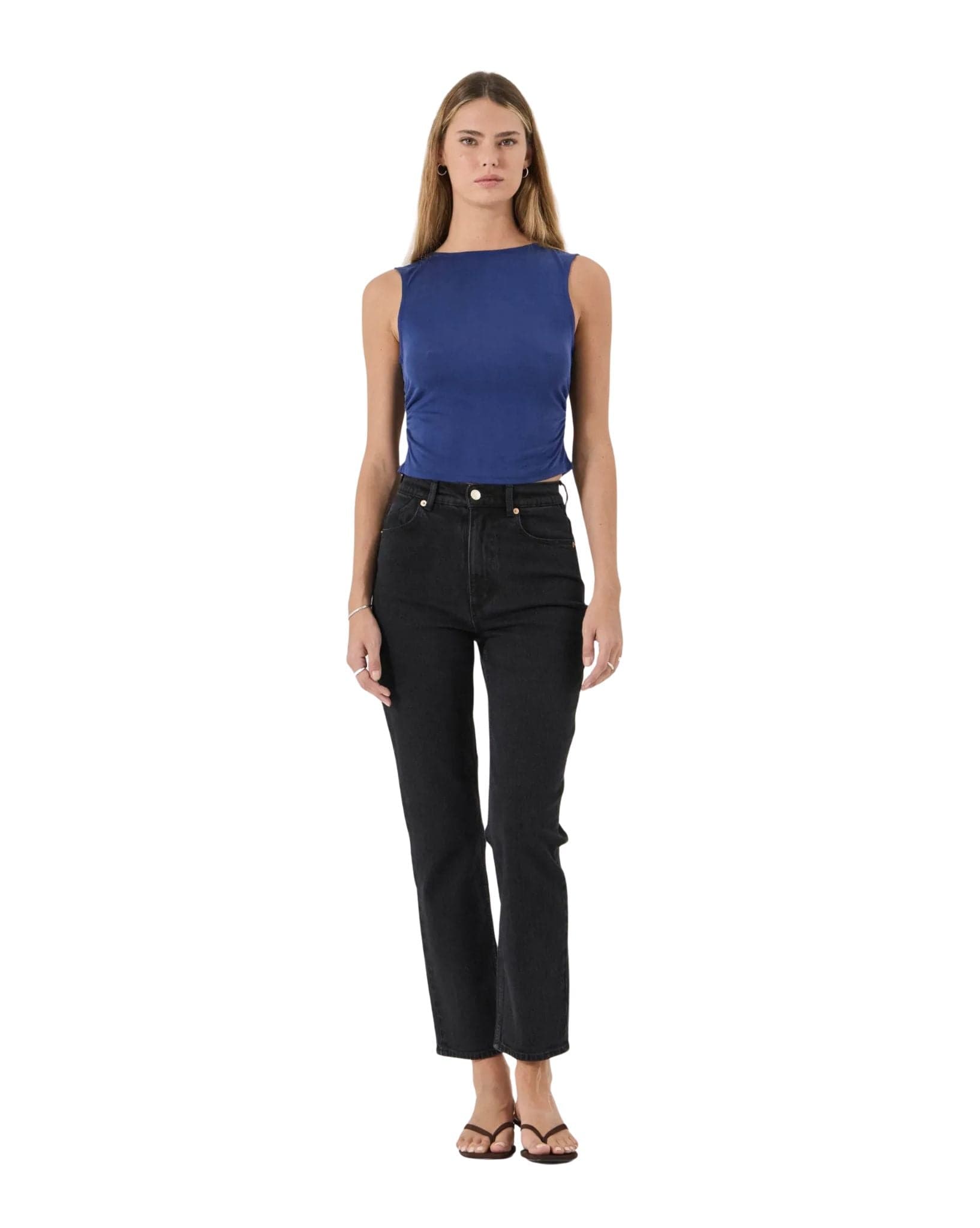 Rollas Loulou Straight Jean Noir