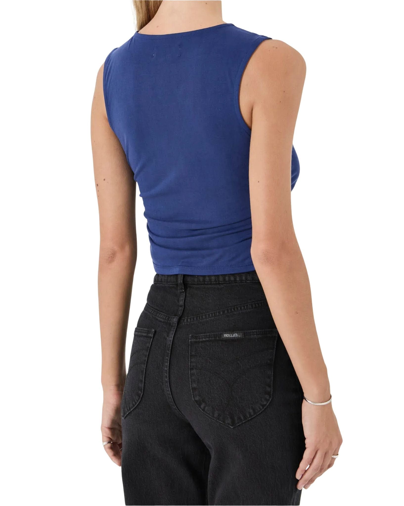 Rollas Loulou Straight Jean Noir