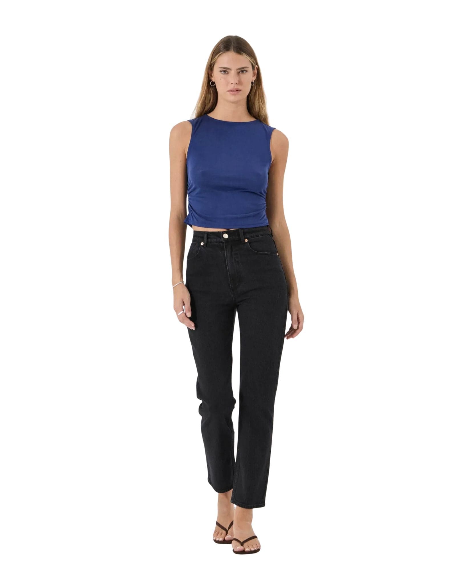 Rollas Loulou Straight Jean Noir