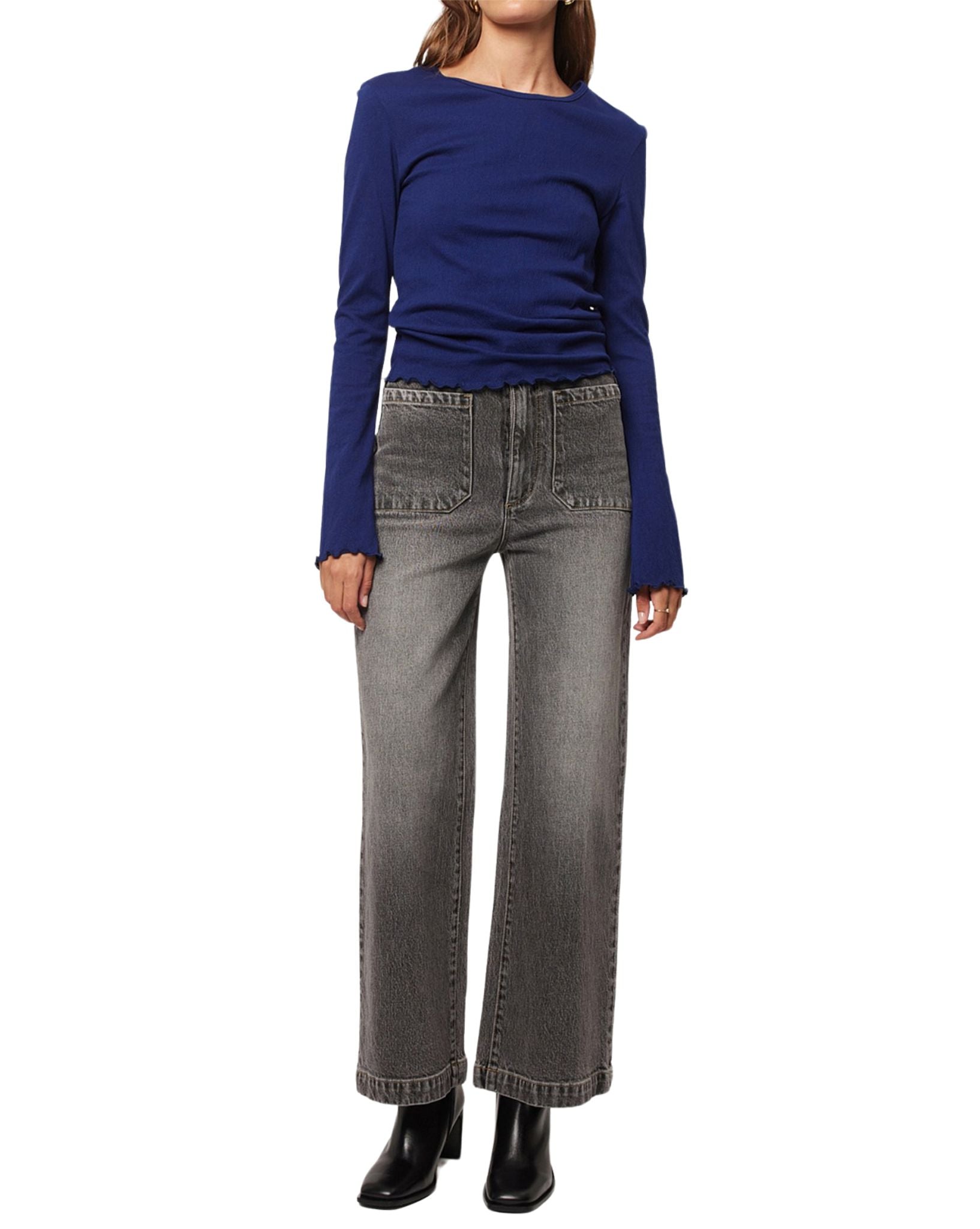 Rollas Sailor Stone Black Jeans