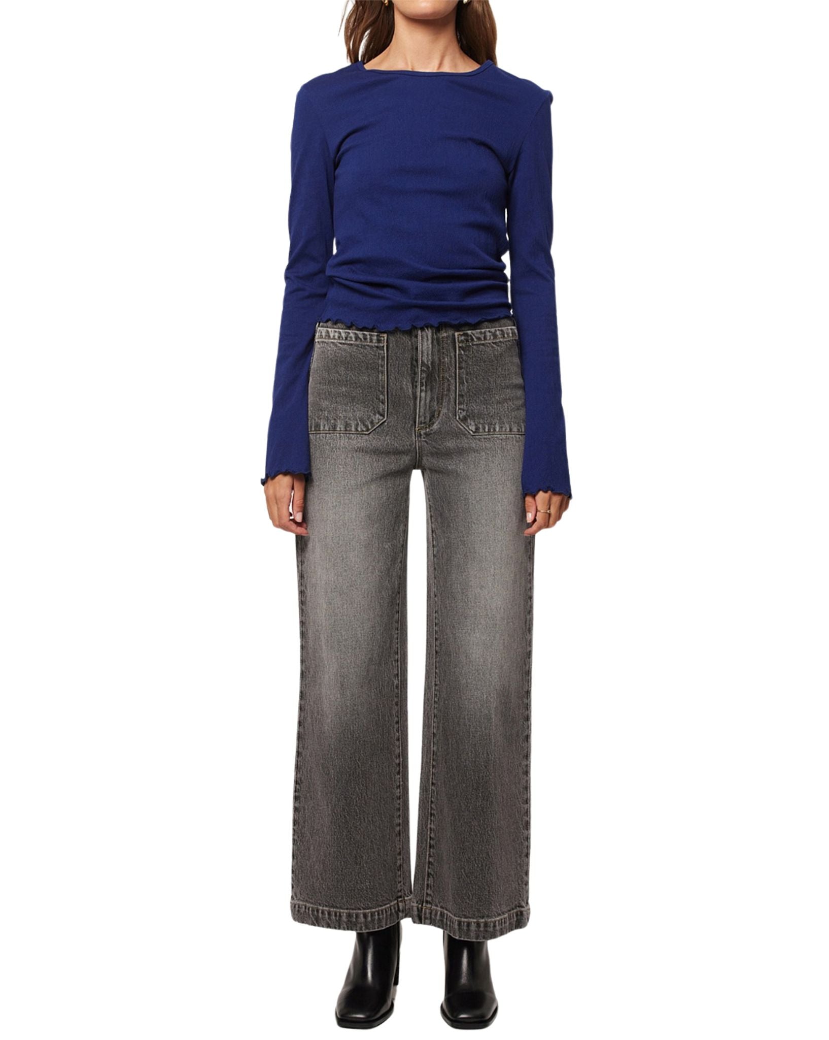 Rollas Sailor Stone Black Jeans