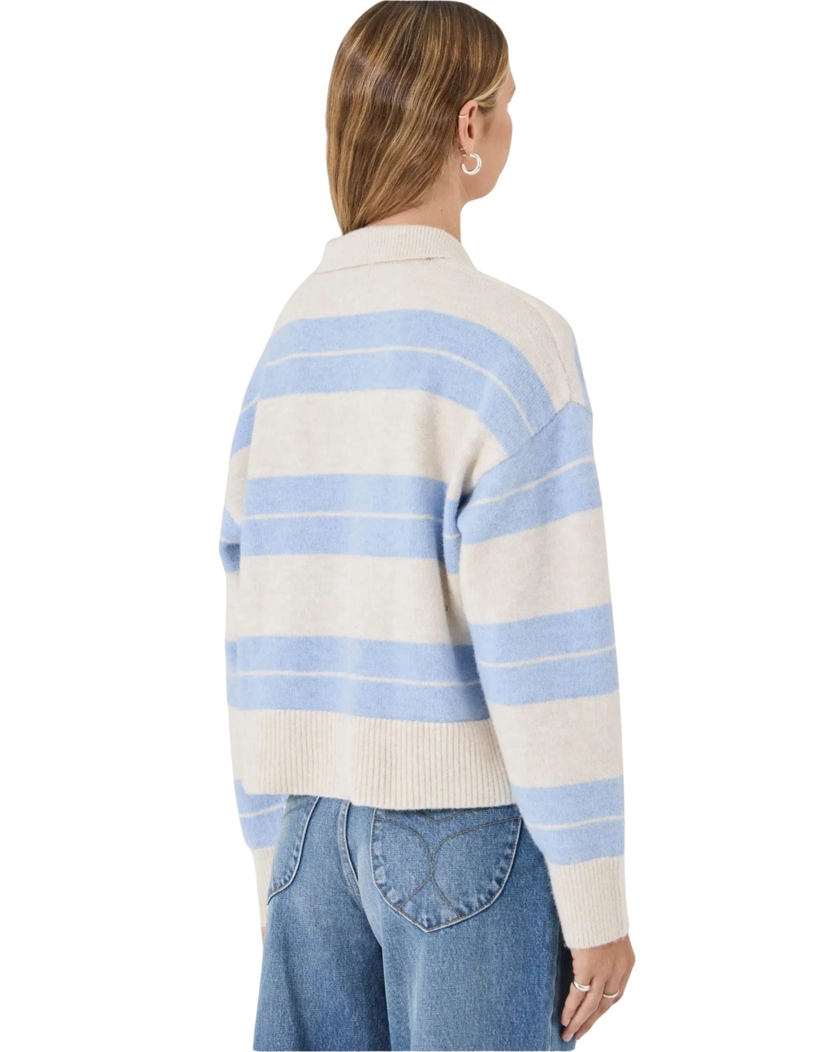 Rollas Sofia Stripe Polo