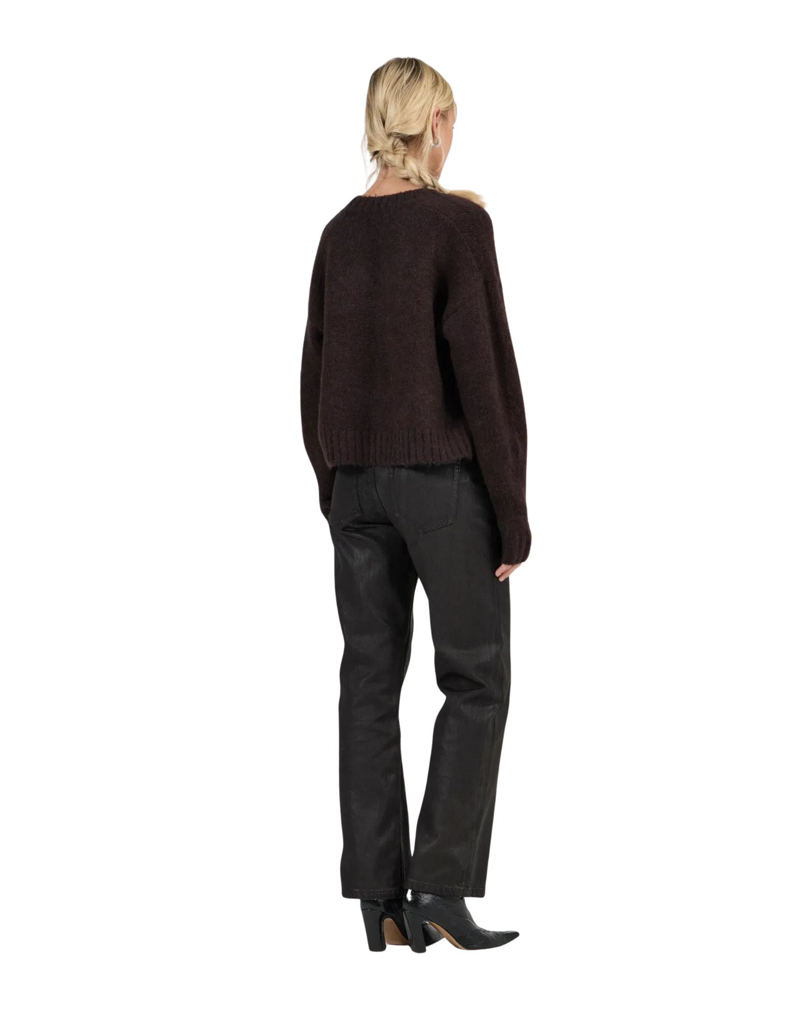 Rollas Tomboy V Neck Knit