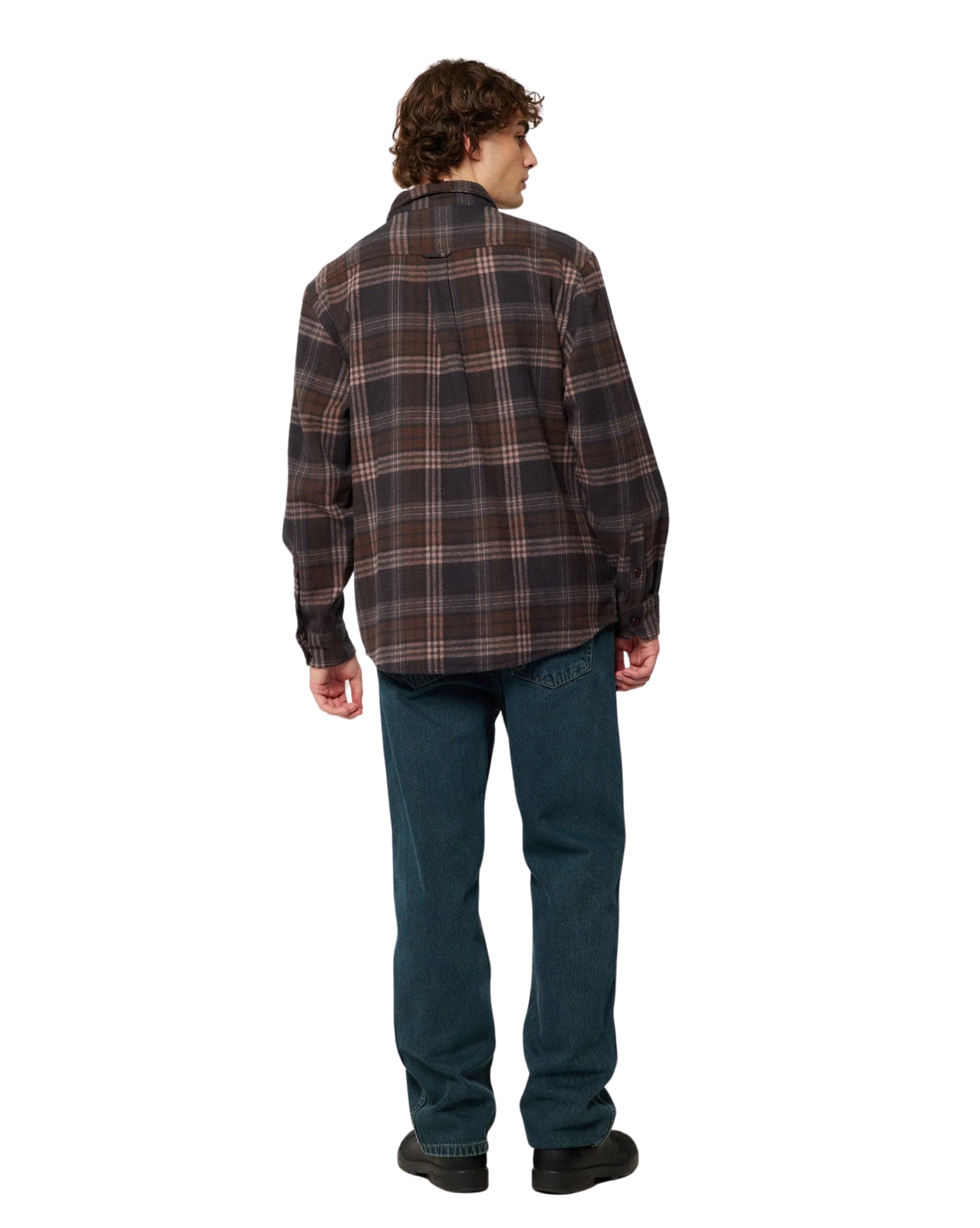 Rollas Trailer Check Shirt