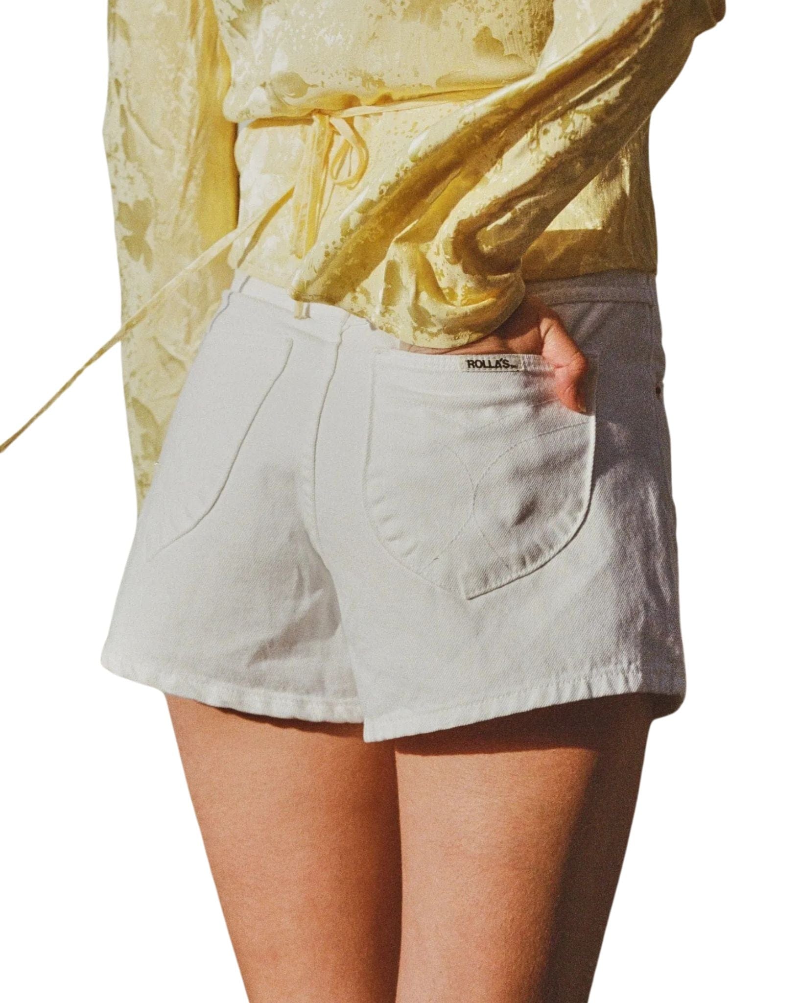 Rollas Women's Mirage Short Vintage White