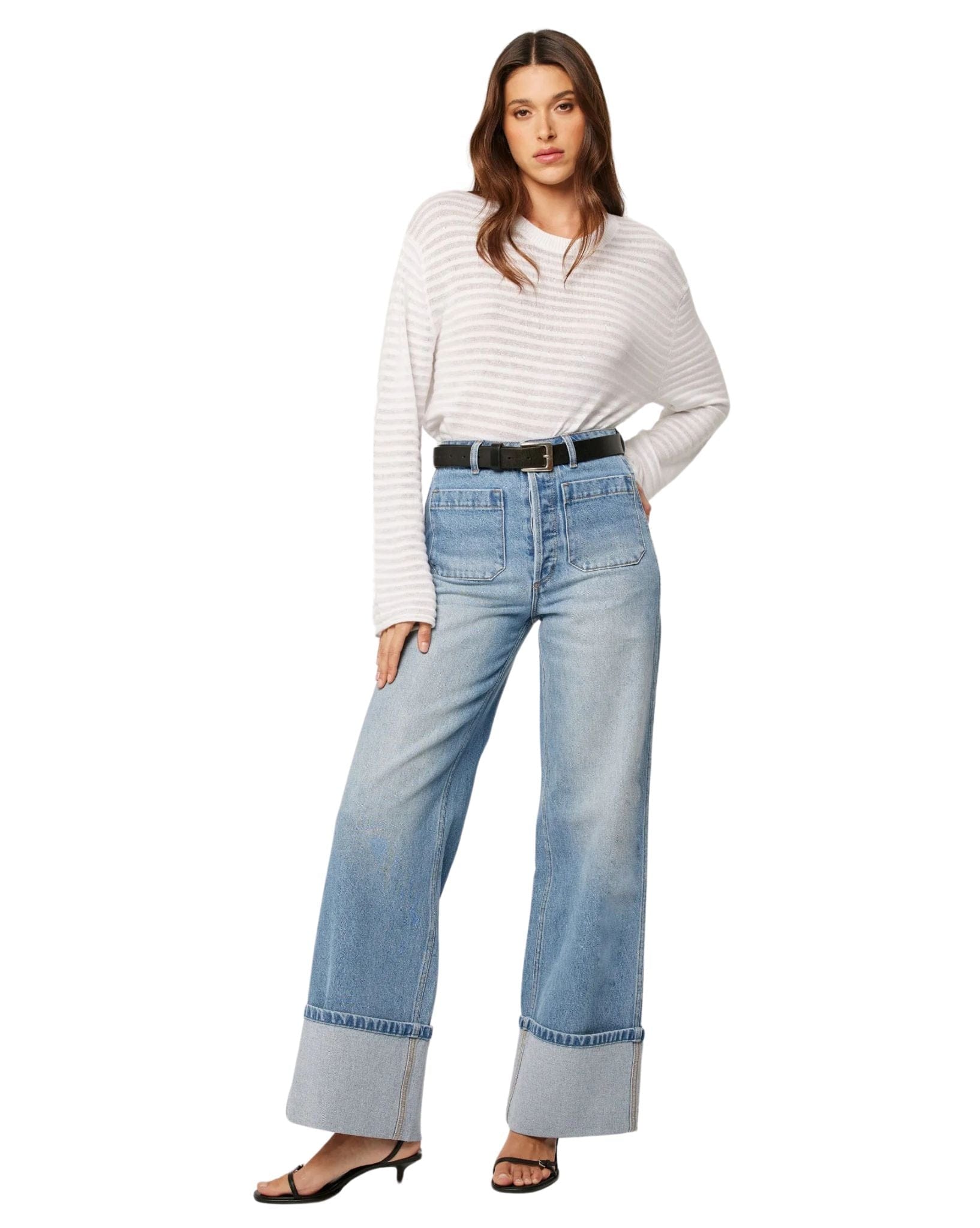 Rollas Womens Edgar L/S Tee