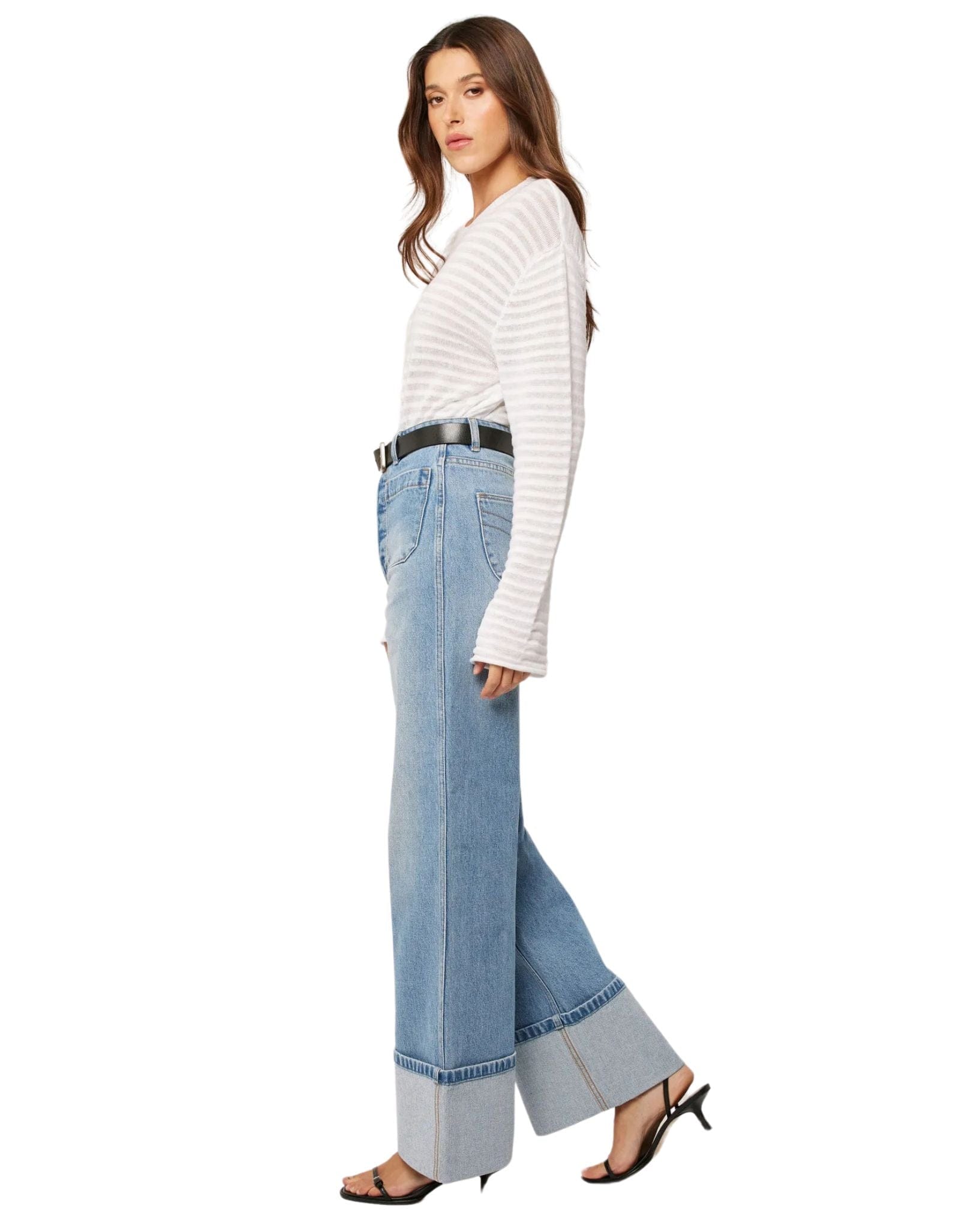 Rollas Womens Edgar L/S Tee