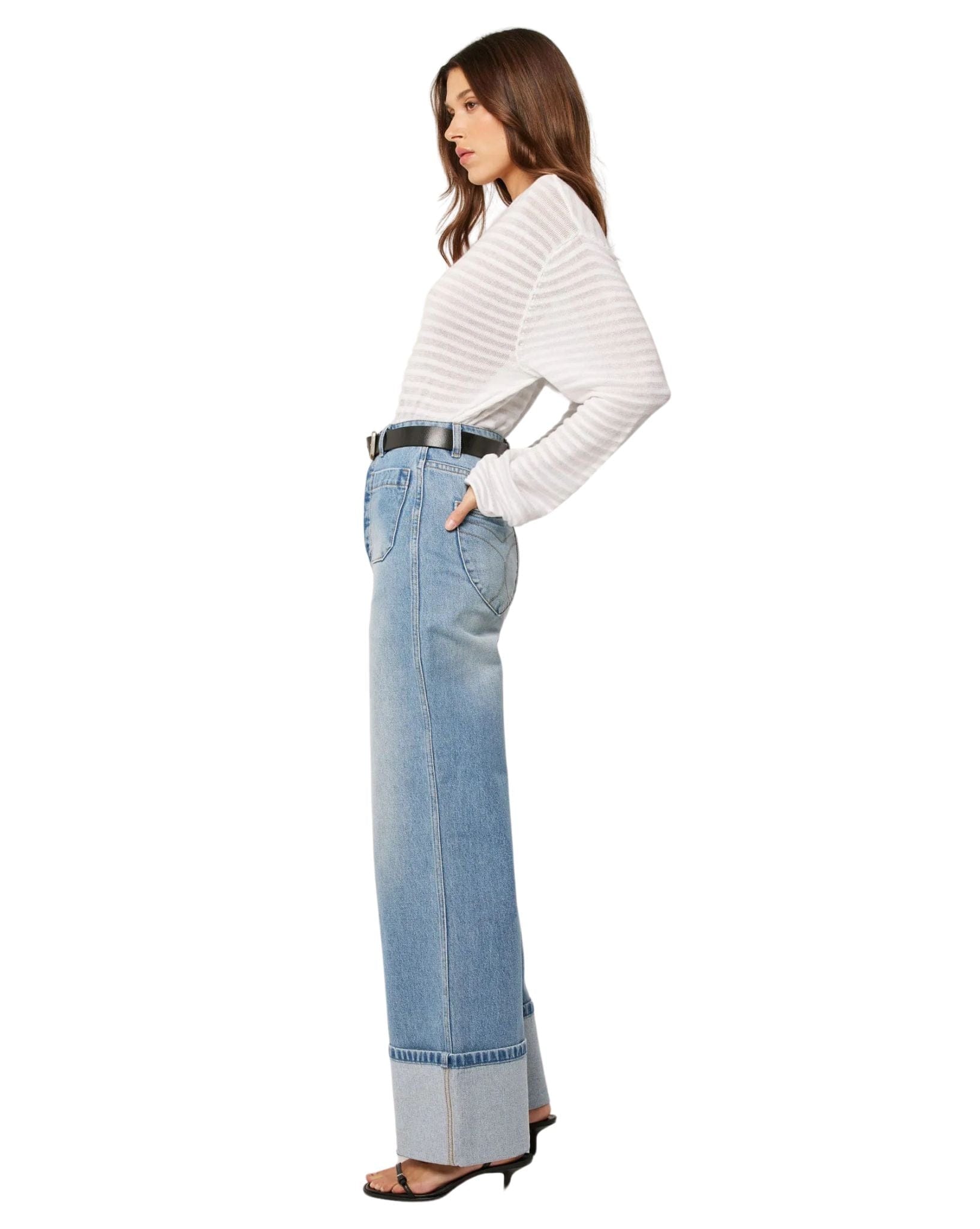 Rollas Womens Edgar L/S Tee