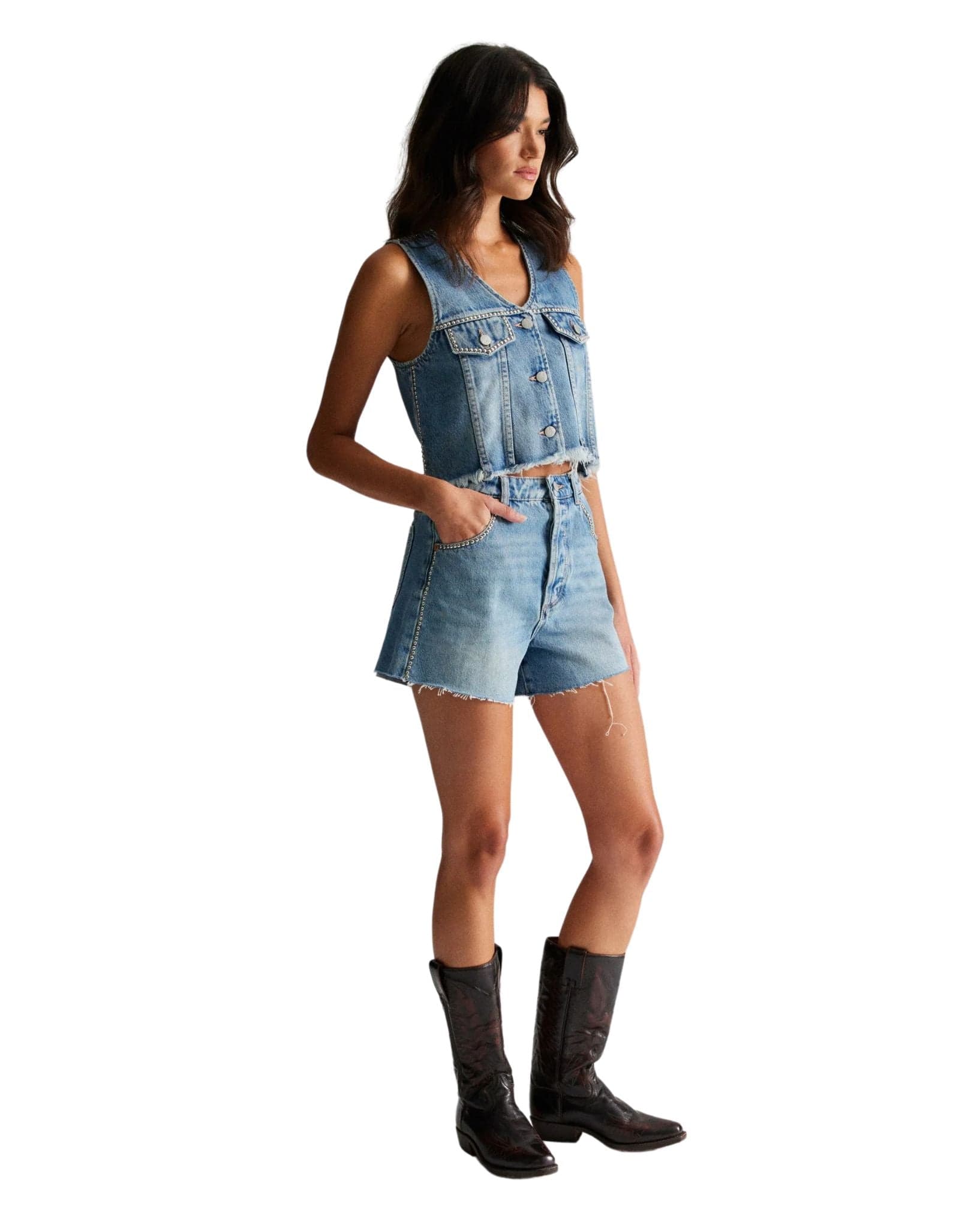 Rollas Womens Mirage Short - Stud