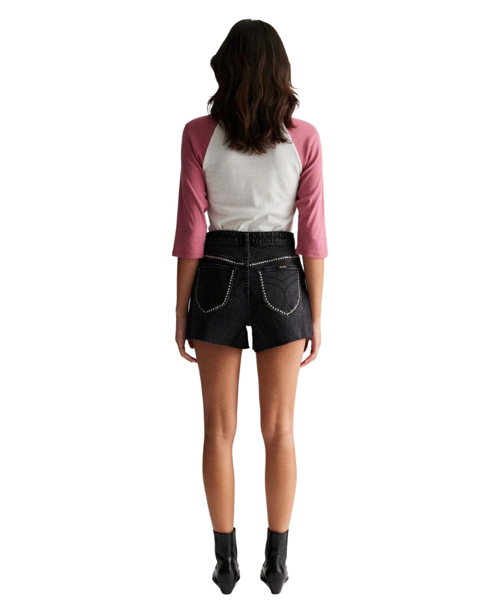 Rollas Womens Mirage Short Thunder Stud